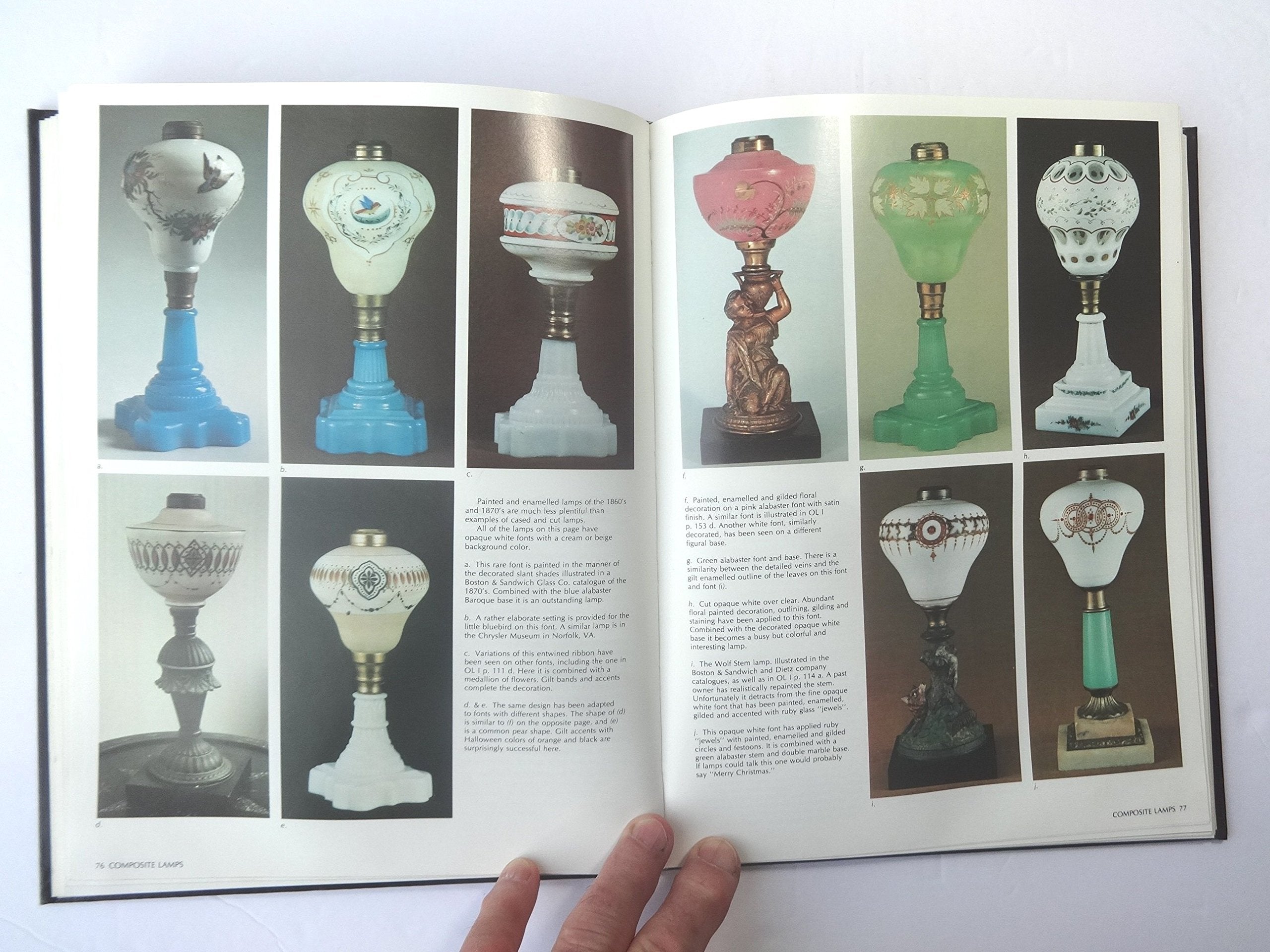 Oil Lamps II: Glass Kerosene Lamps used book depot