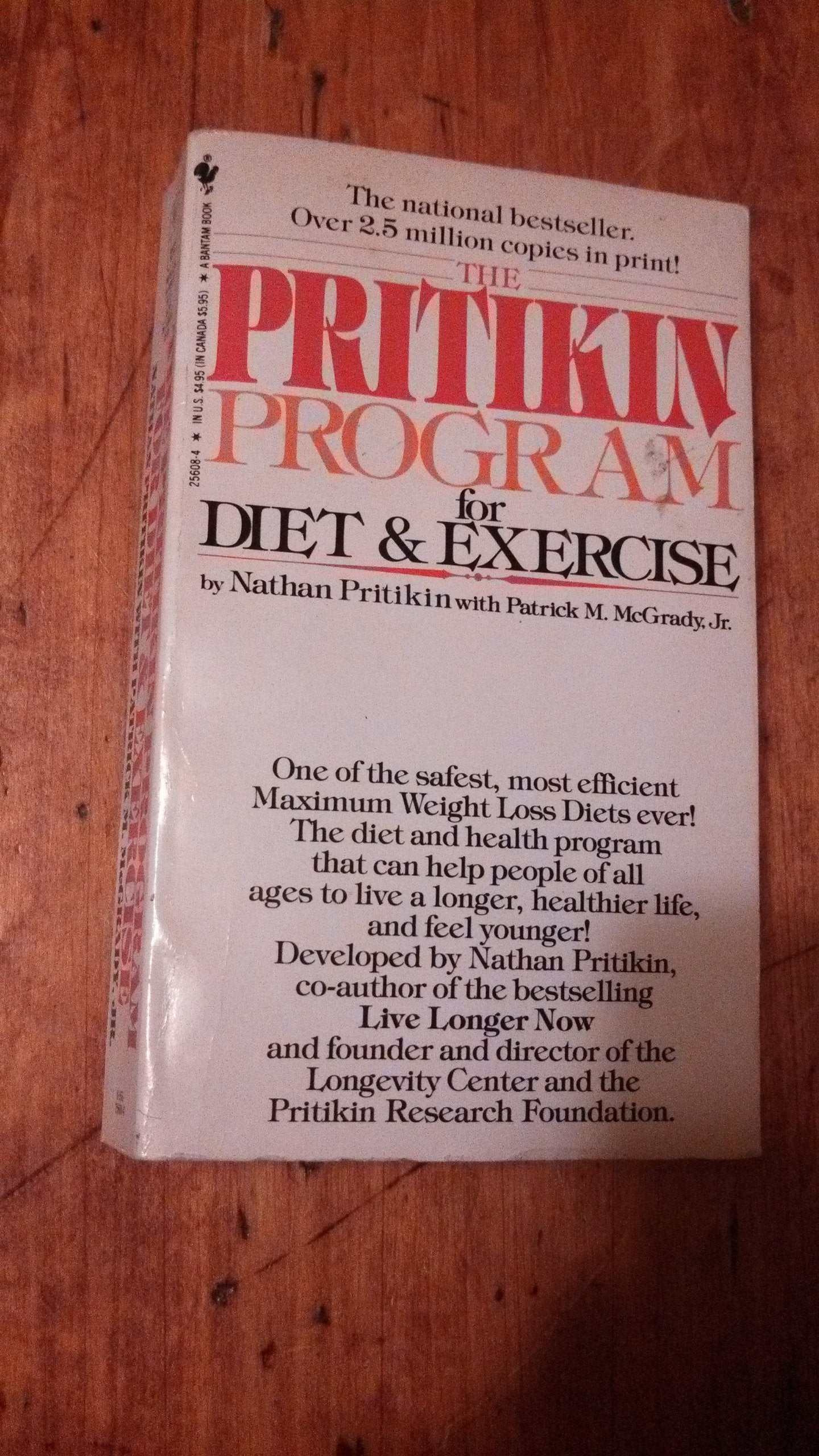 The Pritikin Program for Diet & Exercise used book depot