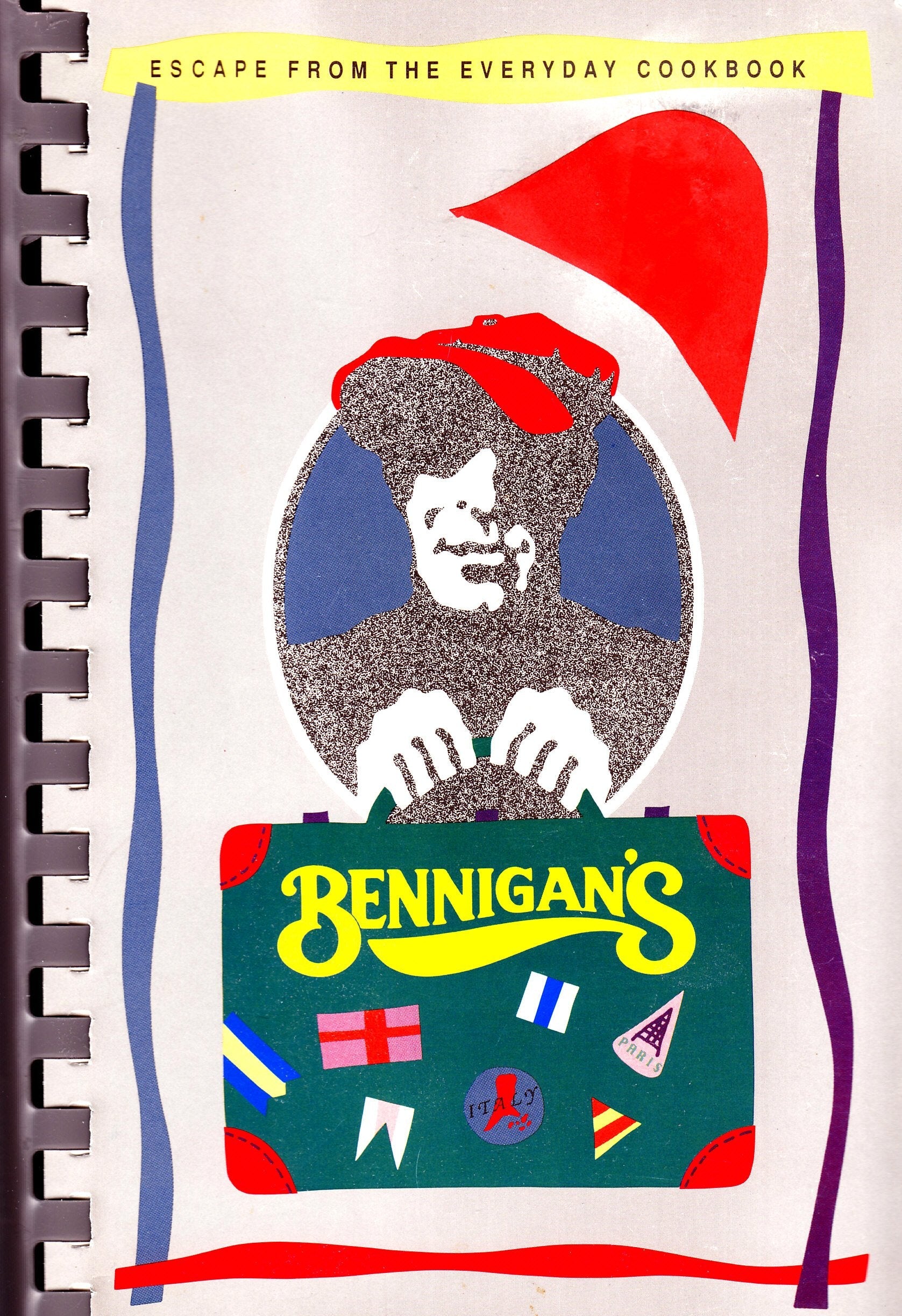 Bennigan's Escape from the Everyday Cookbook used book depot