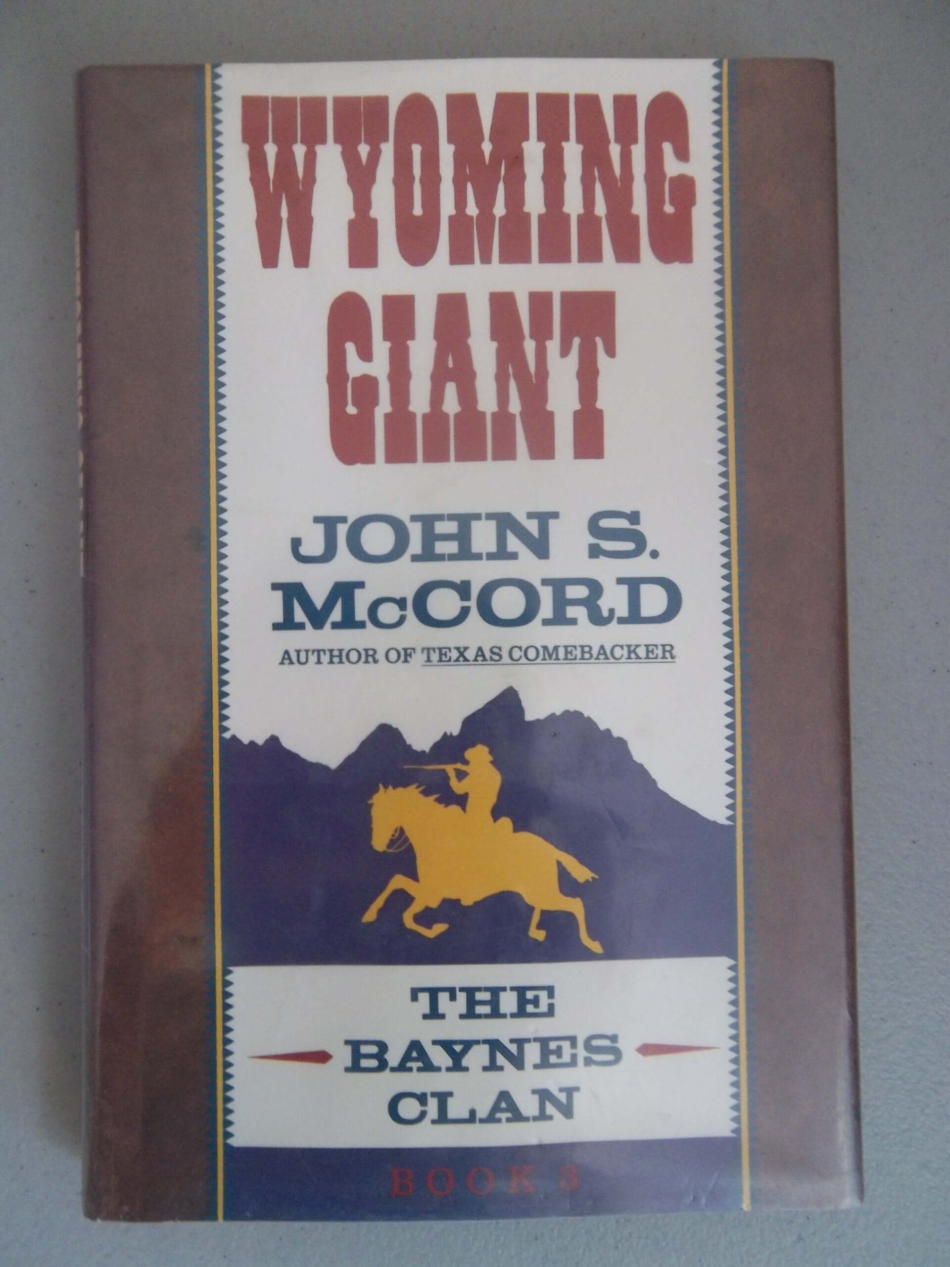 WYOMING GIANT (Double D Western) used book depot