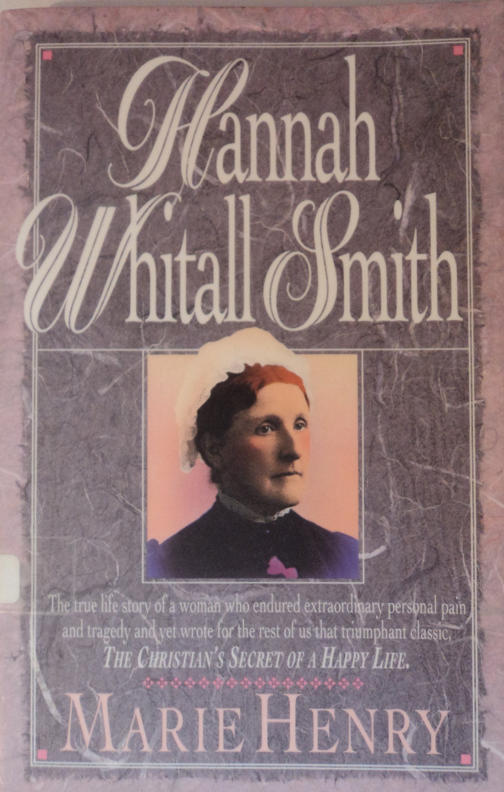 Hannah Whitall Smith used book depot