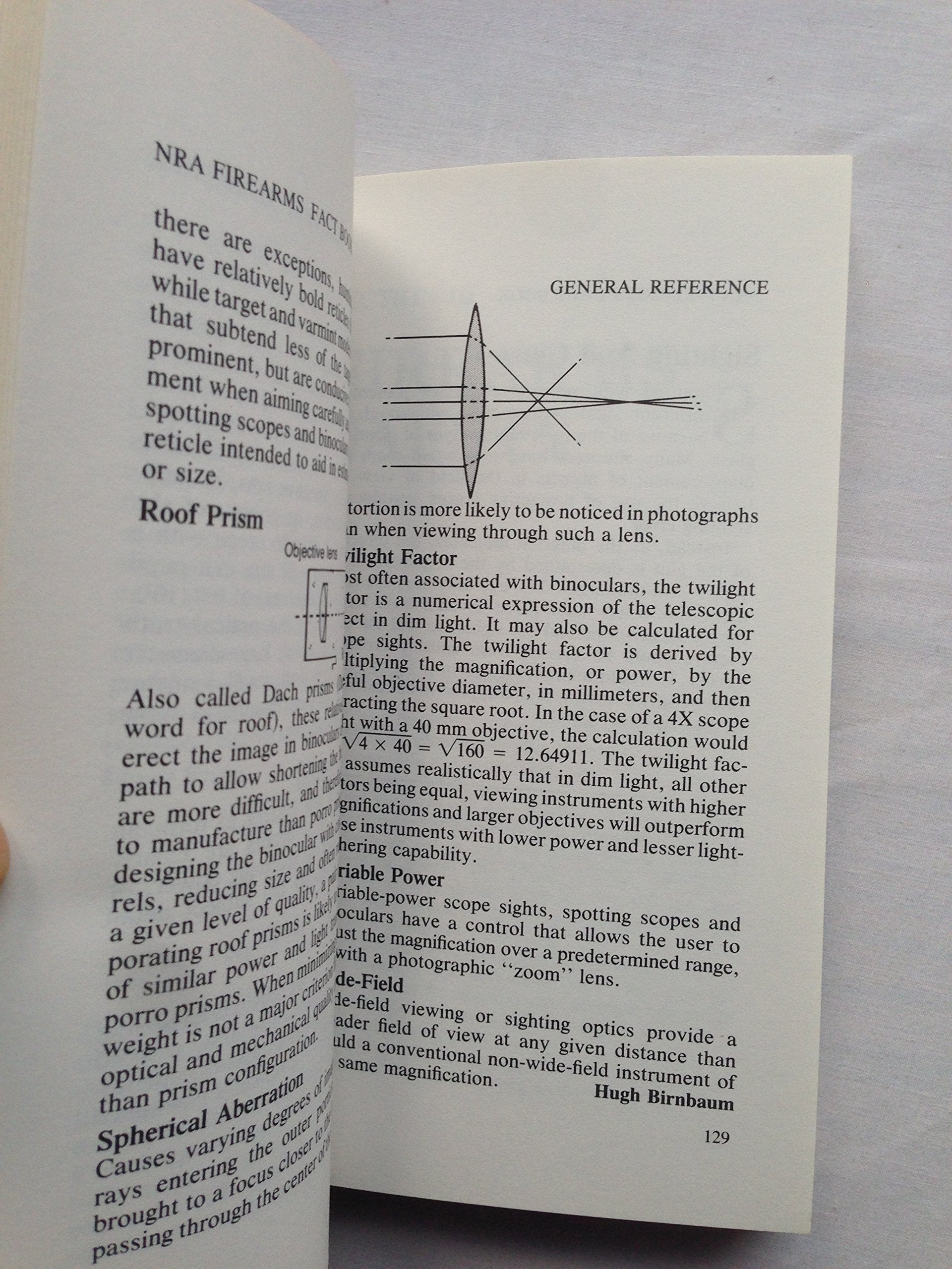 Nra Firearms Fact Book (Item #01560) used book depot