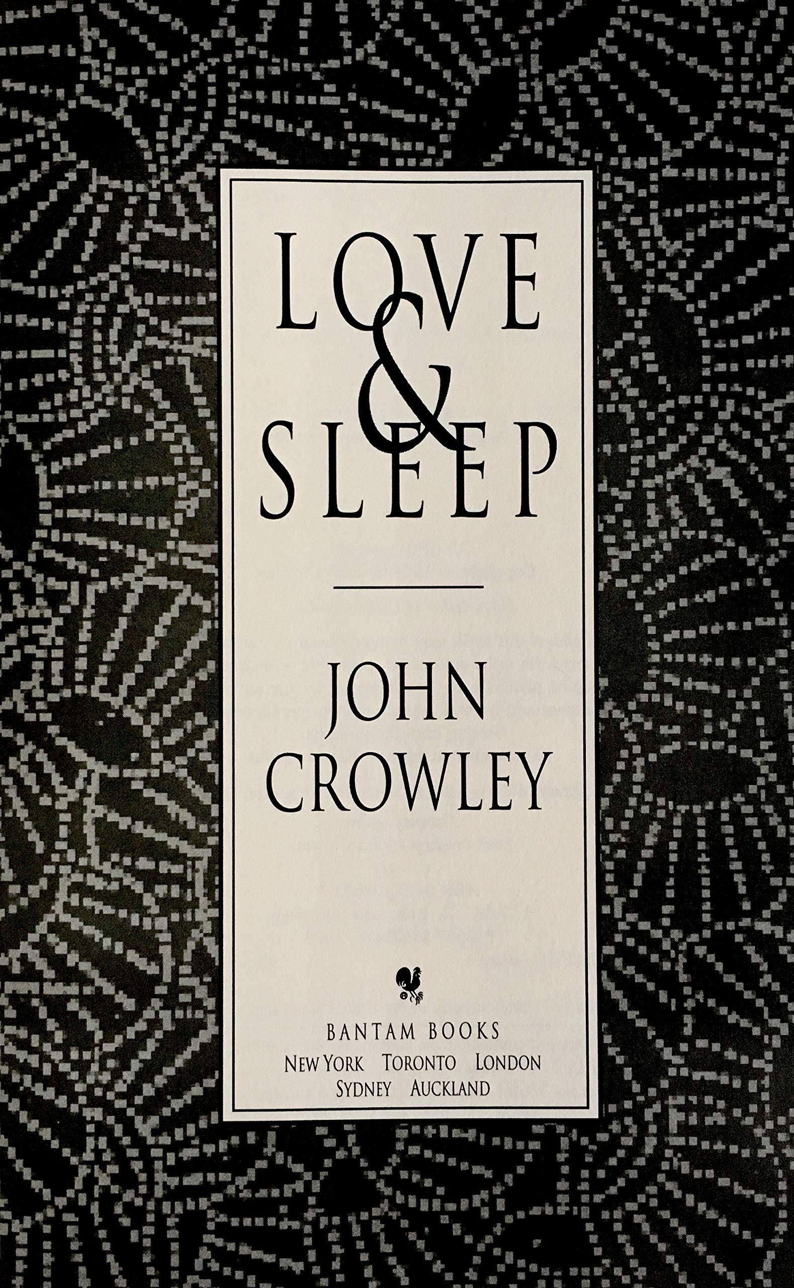 Love and Sleep used book depot