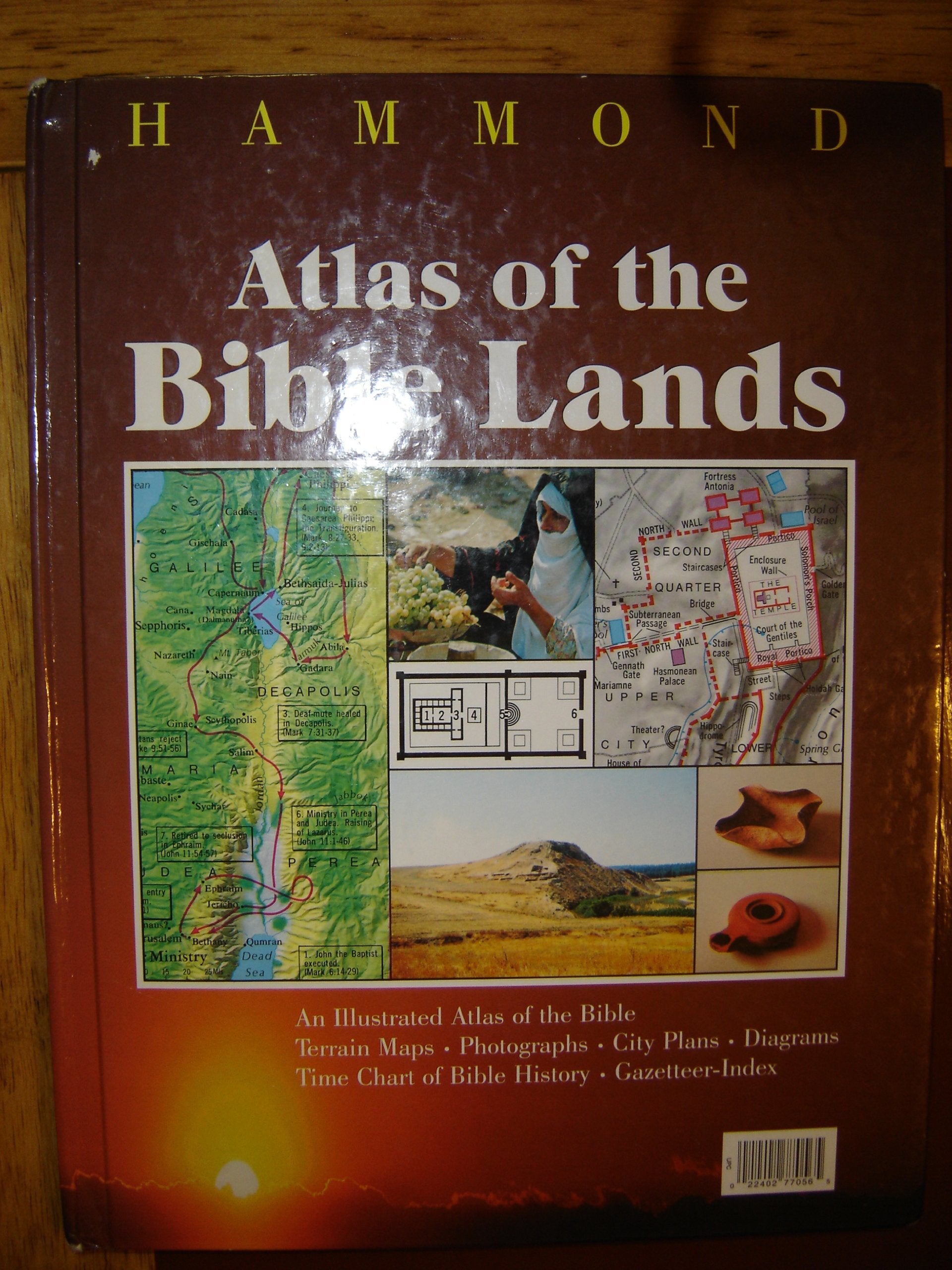 Atlas of the Bible Lands used book depot