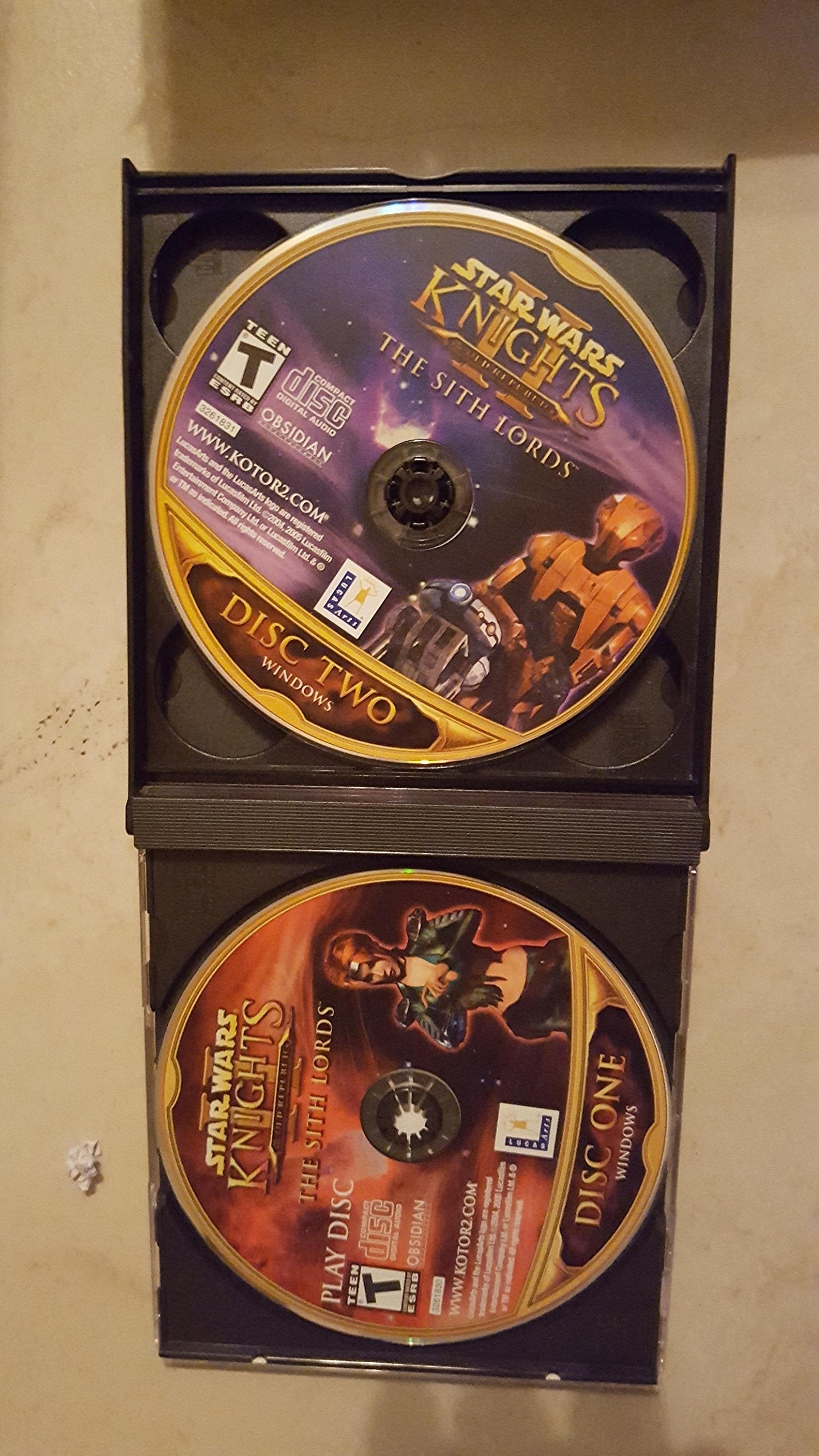 Star Wars Knights of the Old Republic II: The Sith Lords used book depot