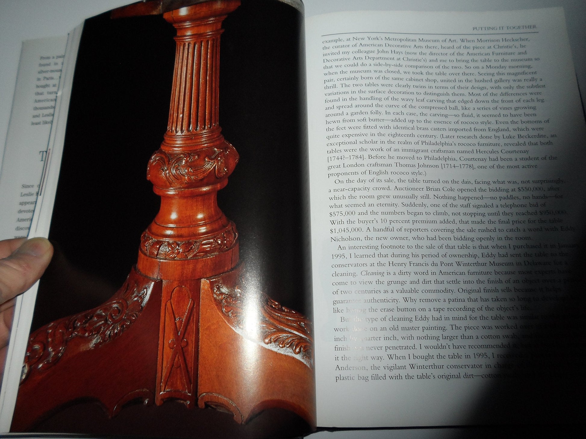 Hidden Treasures: Searching for Masterpieces of American Furniture used book depot