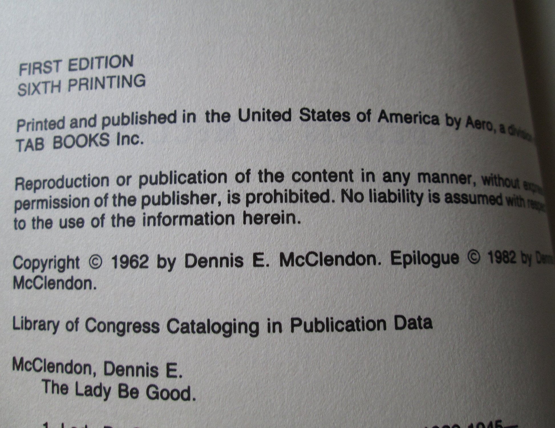 The Lady Be Good: Mystery Bomber of World War II used book depot