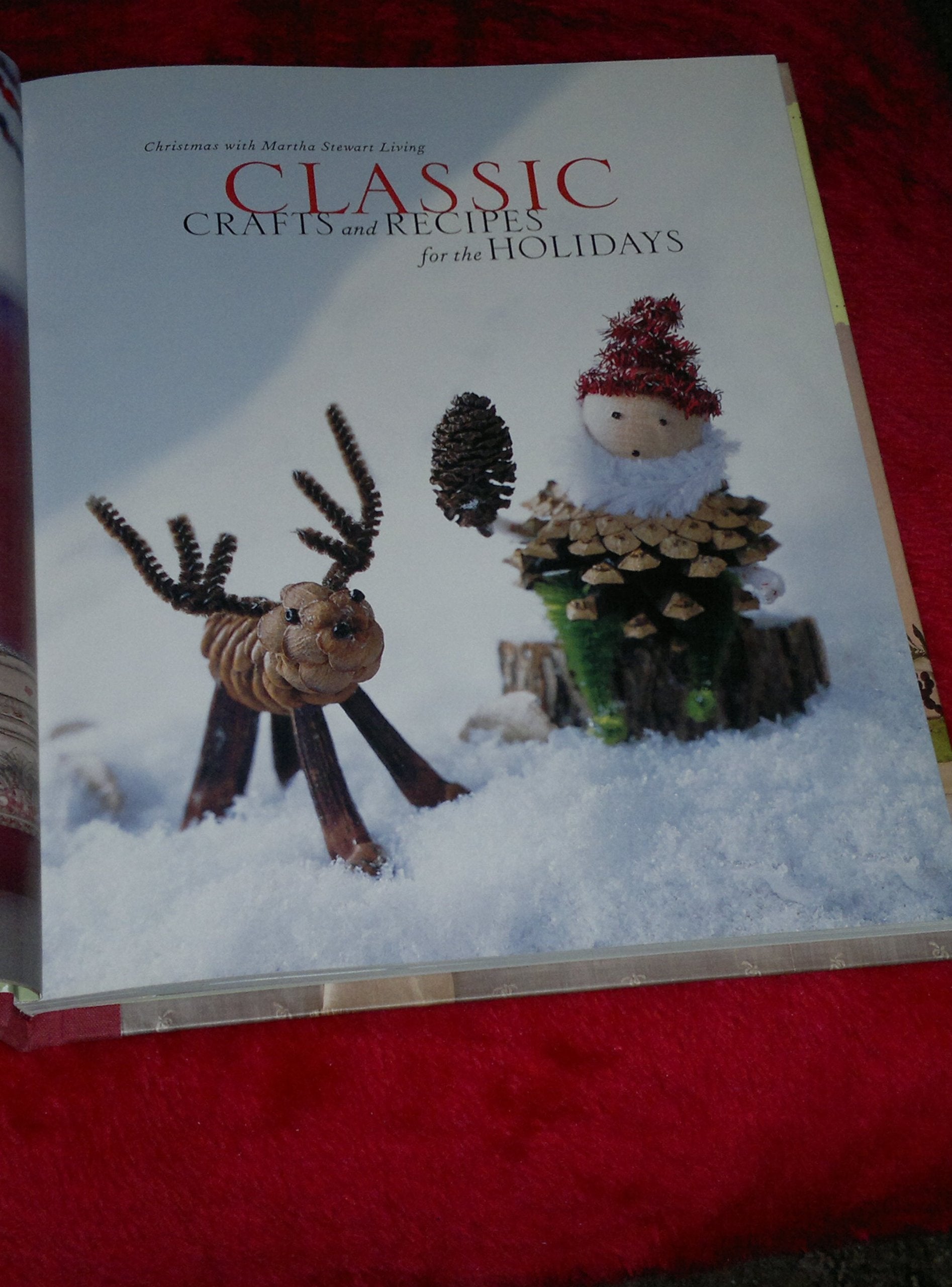 Christmas with Martha Stewart Living Classic Crafts and Recipes for the Holidays used book depot