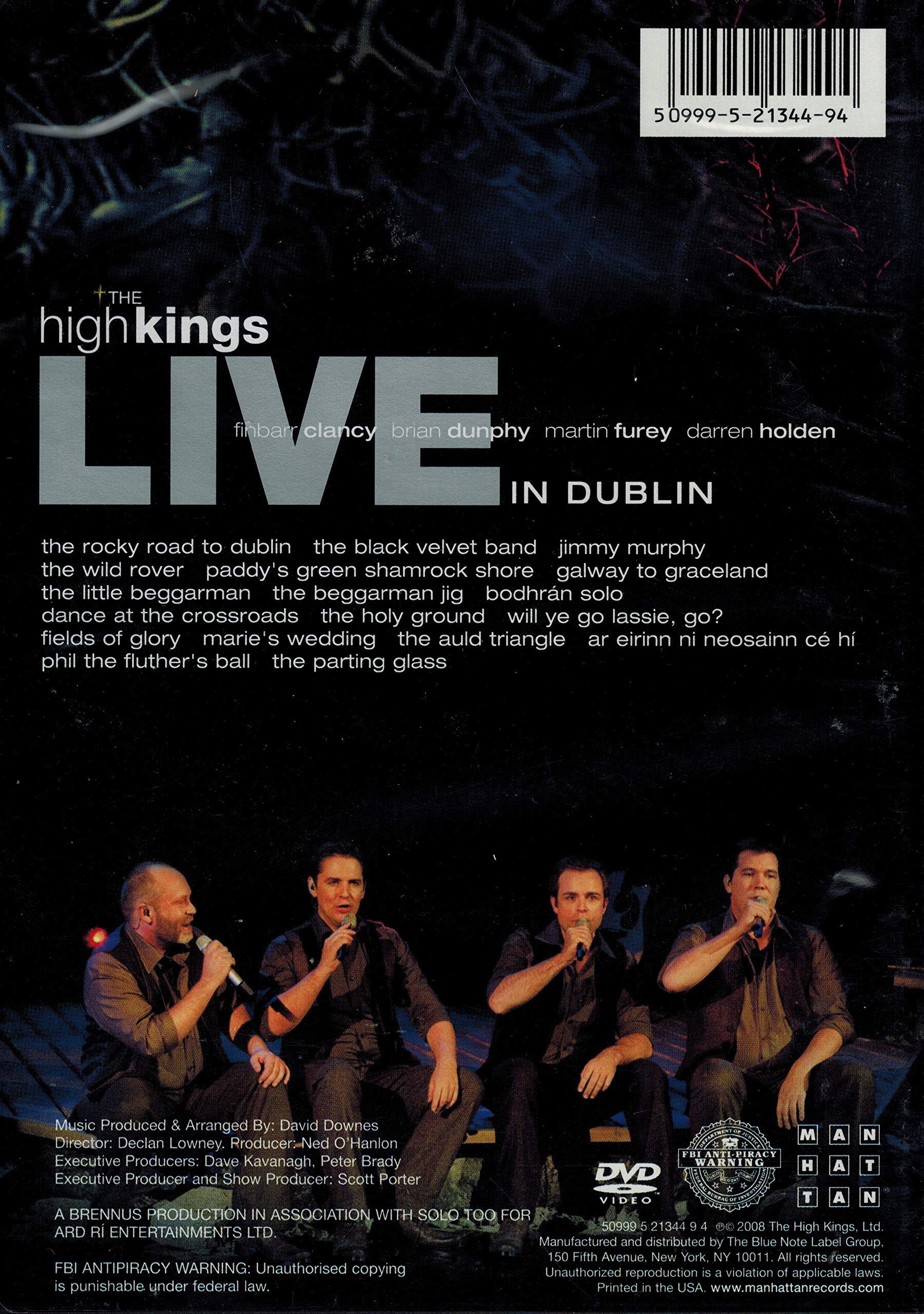 The High Kings: Live in Dublin used book depot