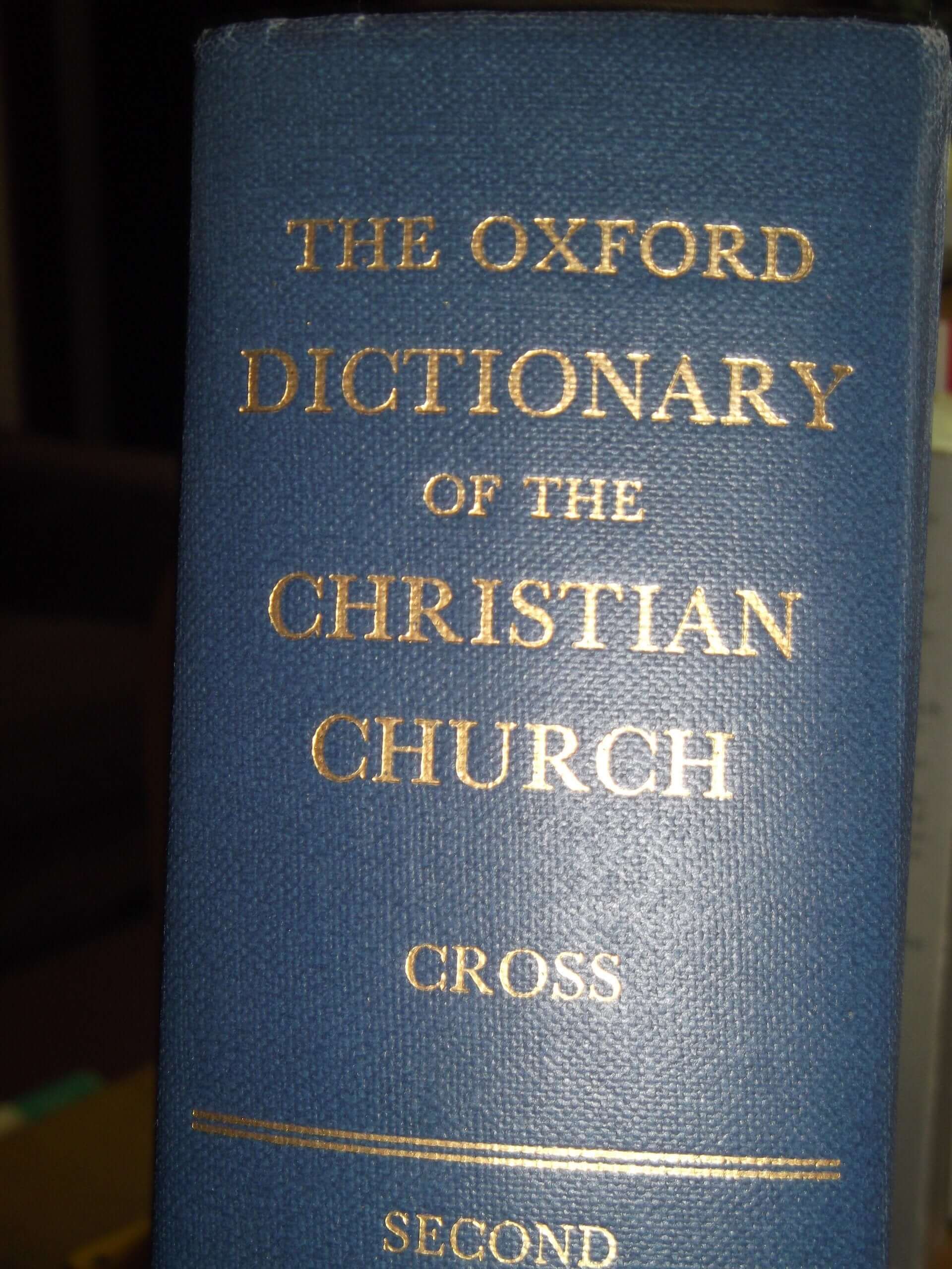 The Oxford Dictionary of the Christian Church used book depot