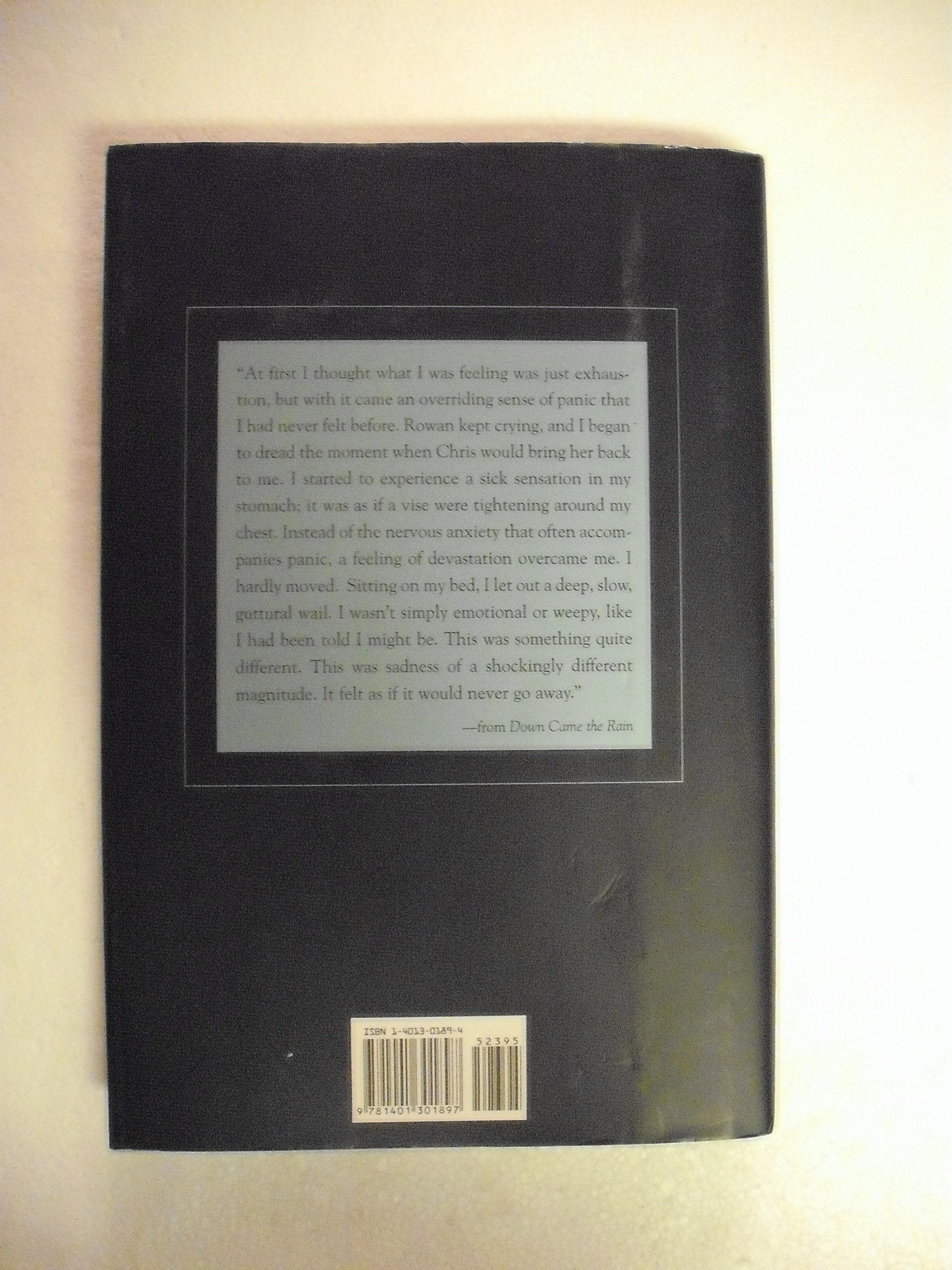Down Came the Rain: My Journey Through Postpartum Depression used book depot