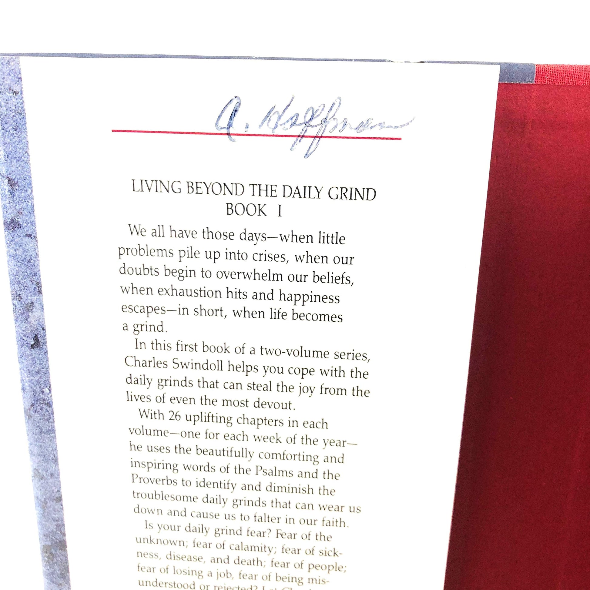 Living Beyond the Daily Grind: Reflections on the Songs and Sayings in Scripture (Book I) used book depot