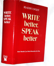 Reader's Digest Write Better, Speak Better used book depot
