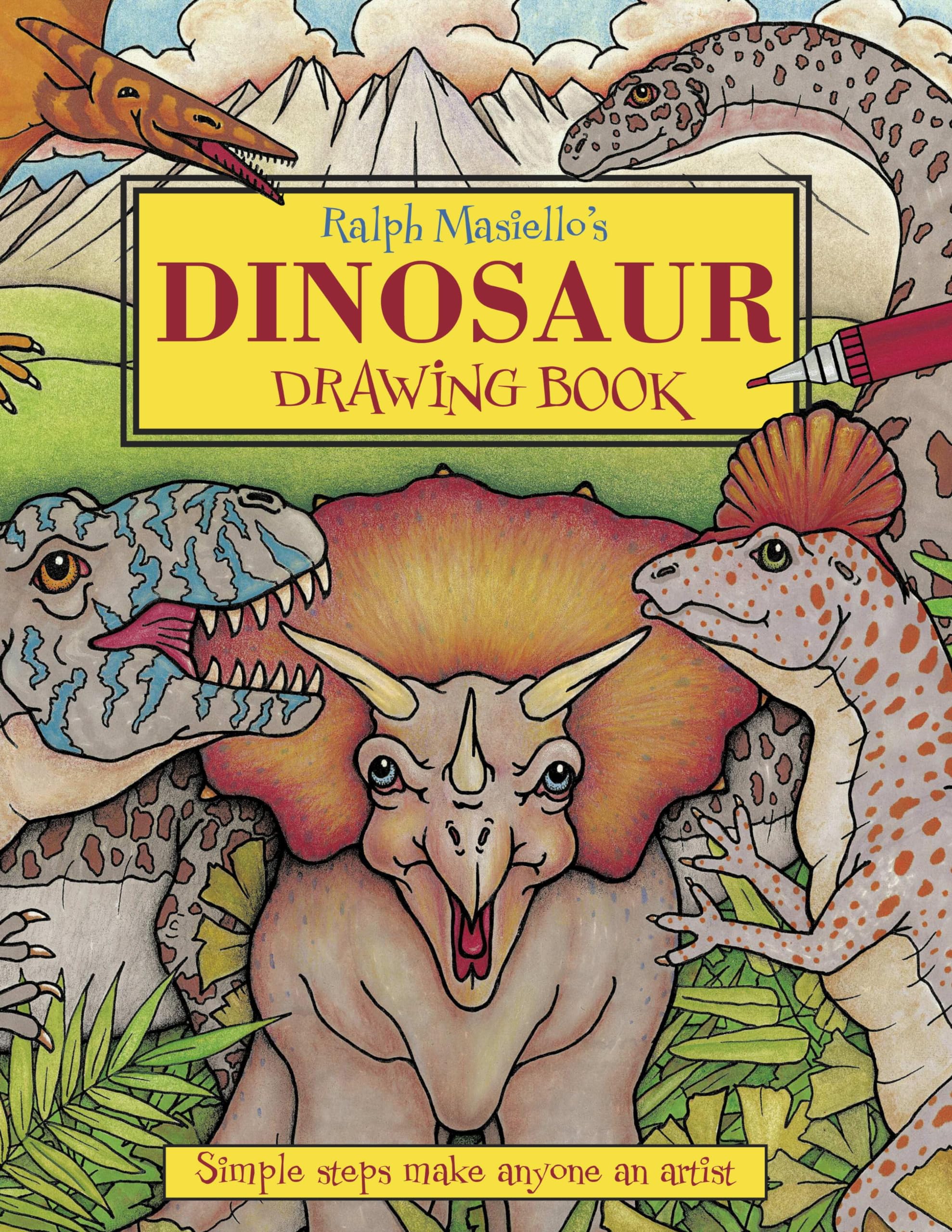 Ralph Masiello's Dinosaur Drawing Book (Ralph Masiello's Drawing Books) used book depot