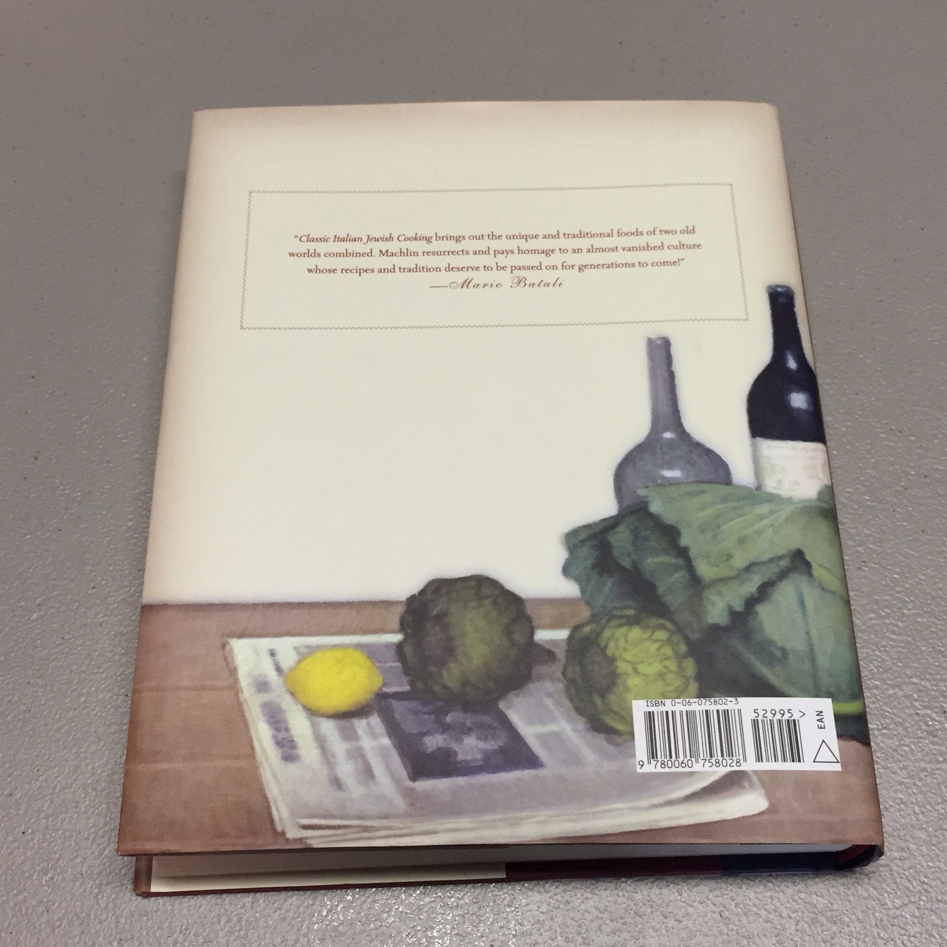 Classic Italian Jewish Cooking: Traditional Recipes and Menus used book depot