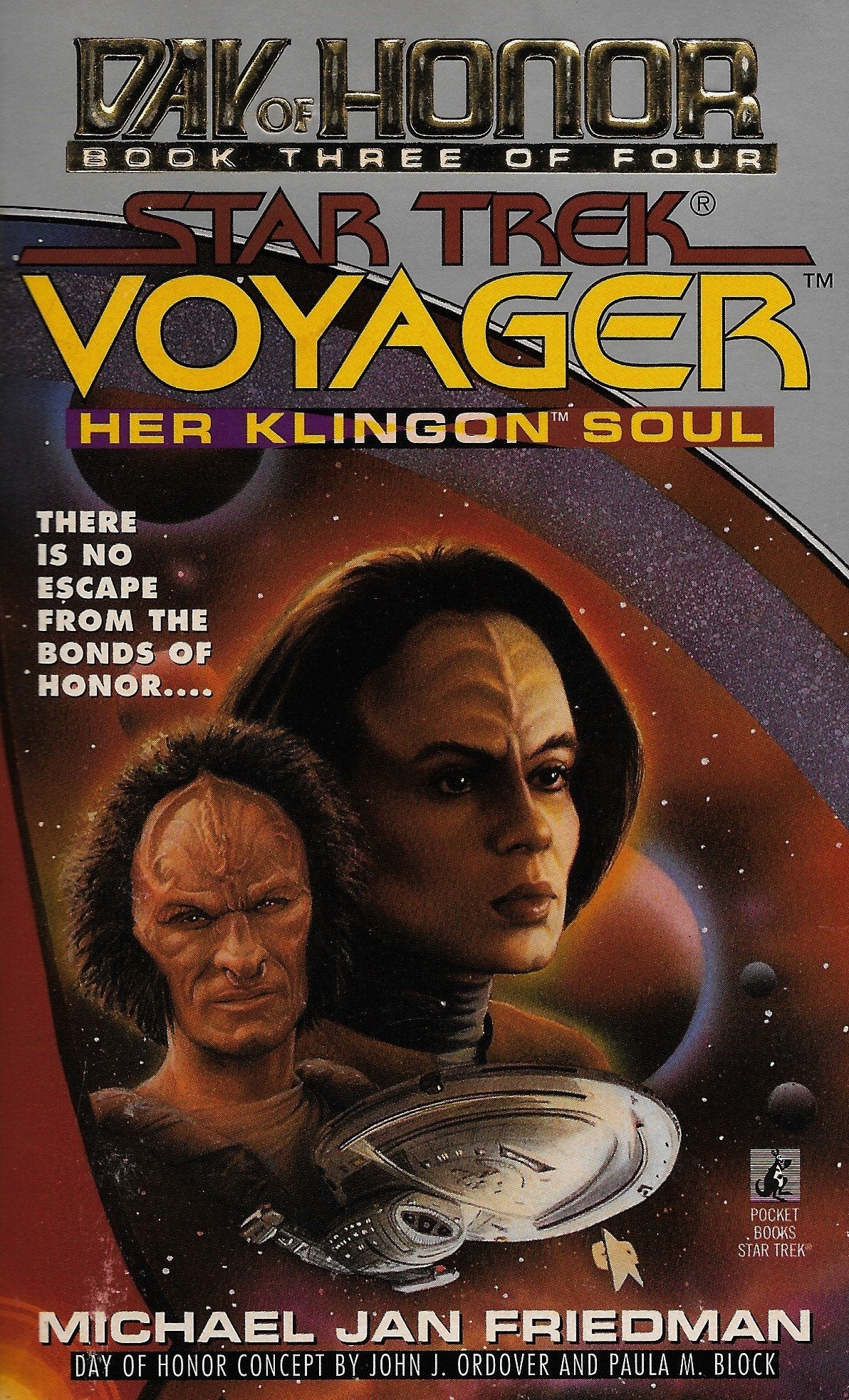 Her Klingon Soul (Star Trek Voyager: Day of Honor, Book 3) used book depot