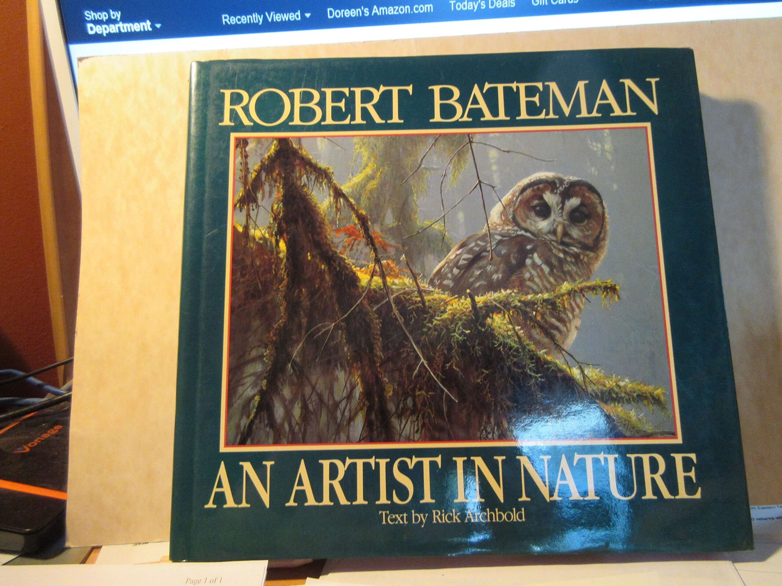 Robert Bateman: An Artist in Nature used book depot