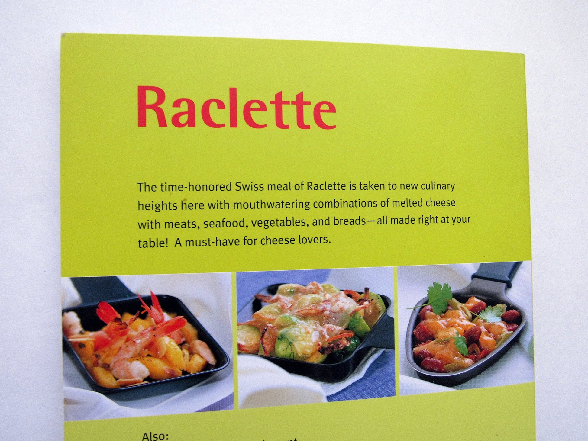 Raclette (Quick & Easy) used book depot