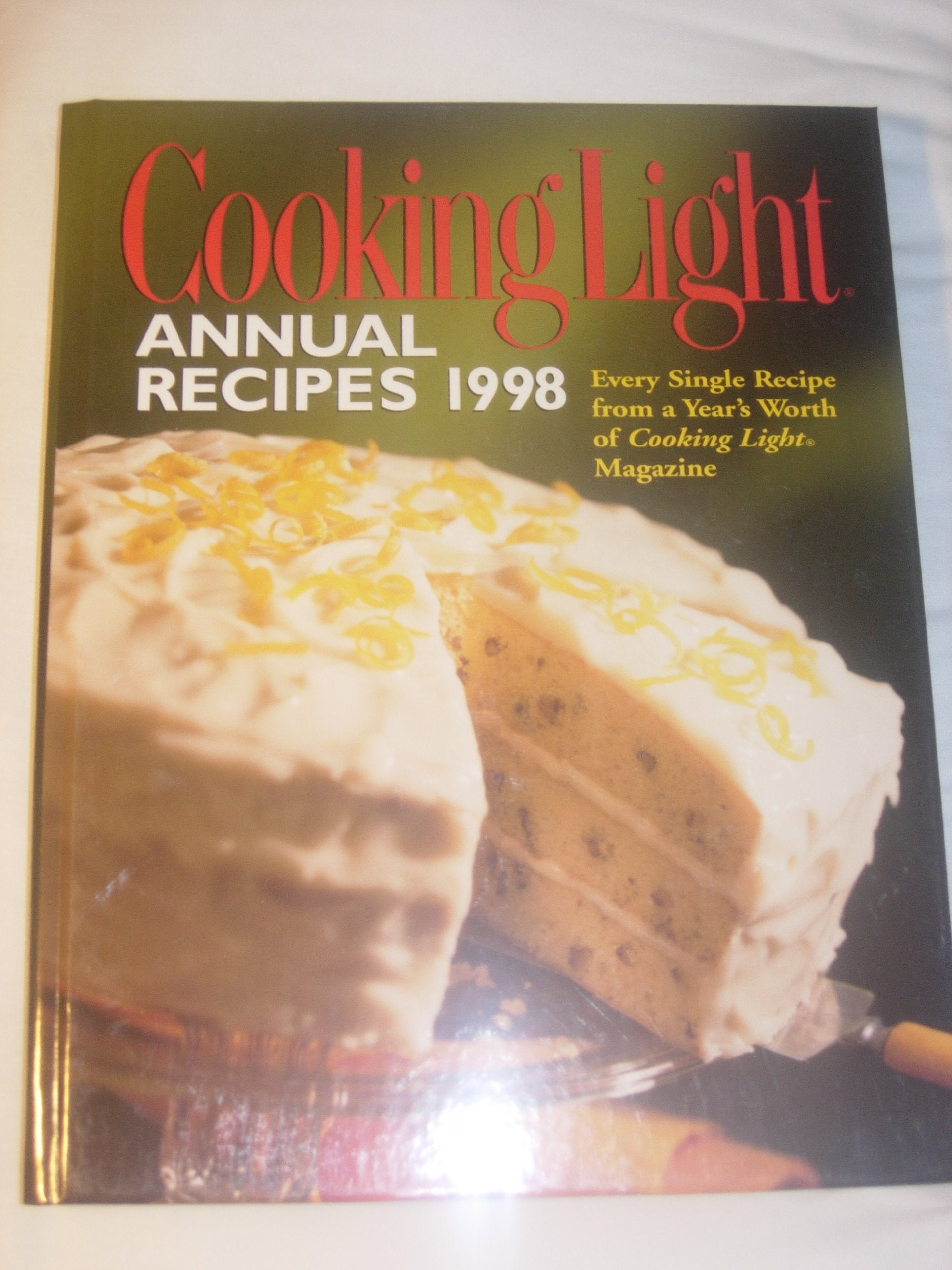 Cooking Light : Annual Recipes 1998 (Serial) used book depot