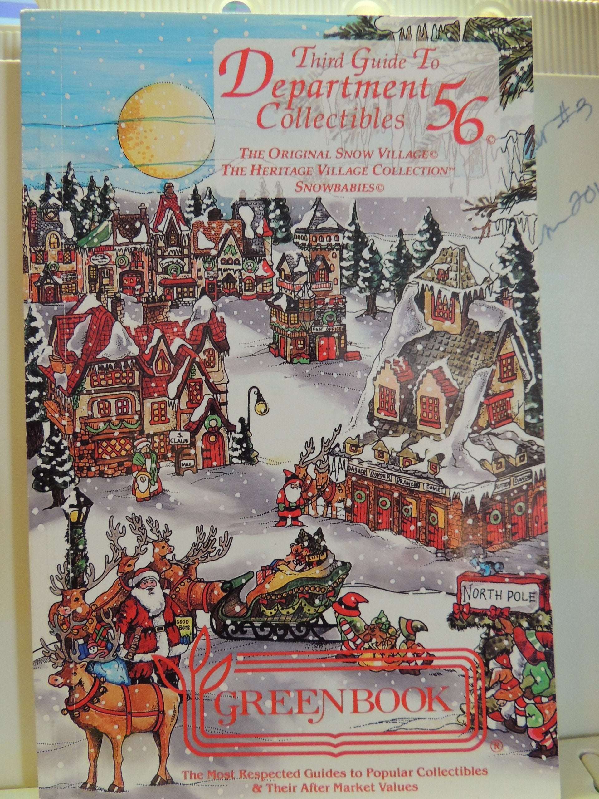 Greenbook's Third Guide to Department 56 Collectibles used book depot