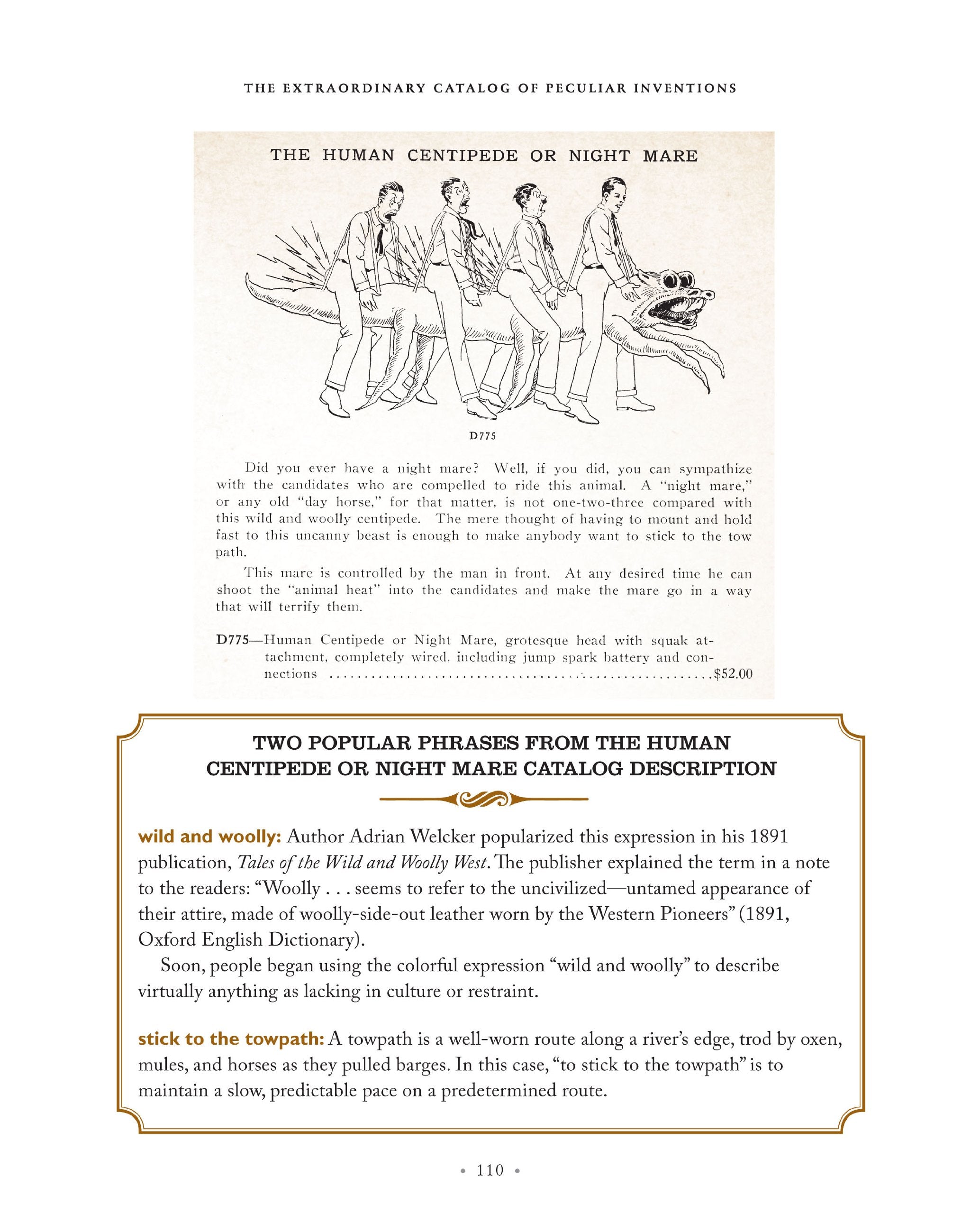 The Extraordinary Catalog of Peculiar Inventions: The Curious World of the Demoulin Brothers and Their Fraternal Lodge Prank Machi nes - from Human ... Goats to ElectricCarpets and SmokingC used book depot