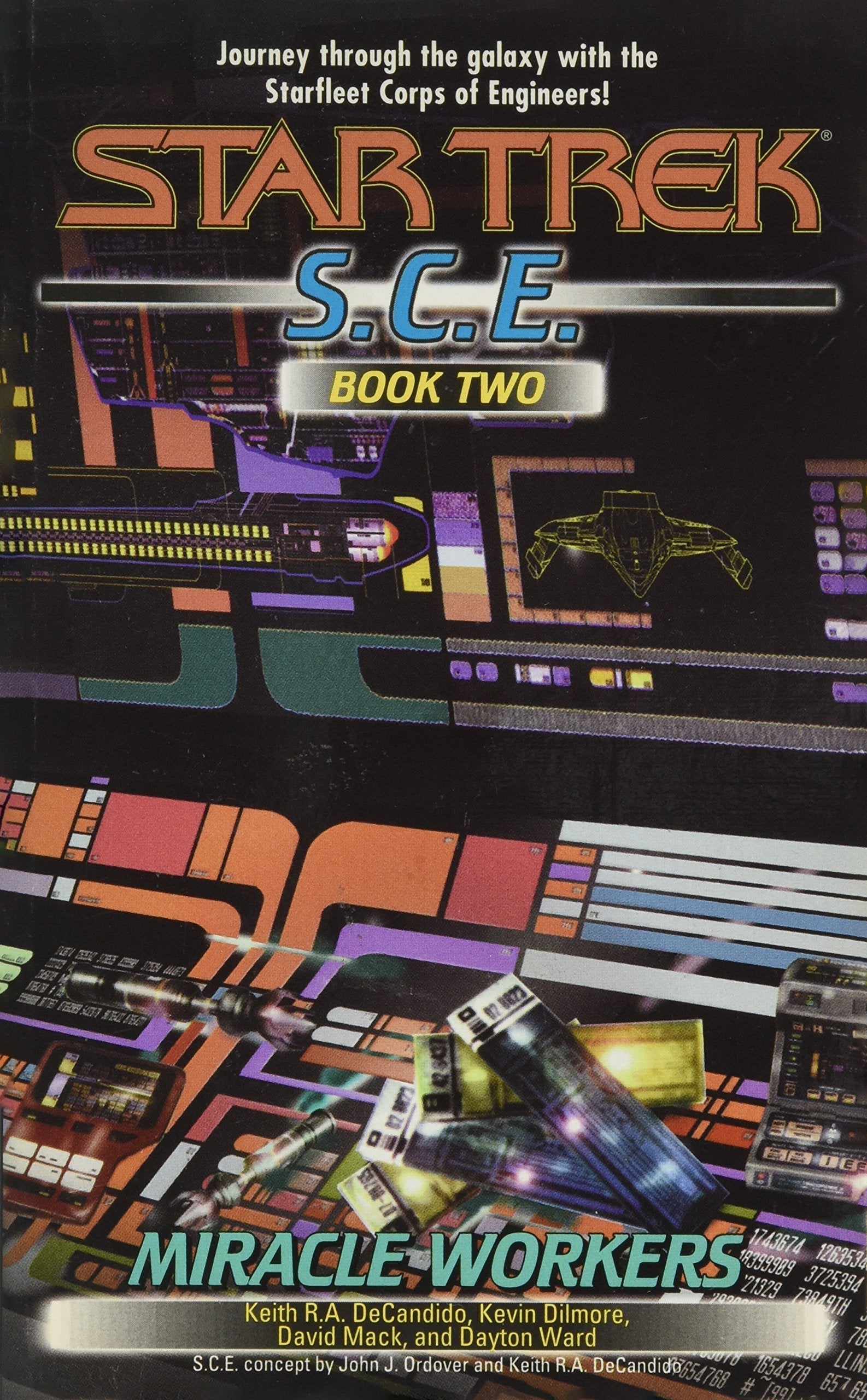 Miracle Workers, S.C.E. Book Two (Star Trek: Starfleet Corps of Engineers) used book depot