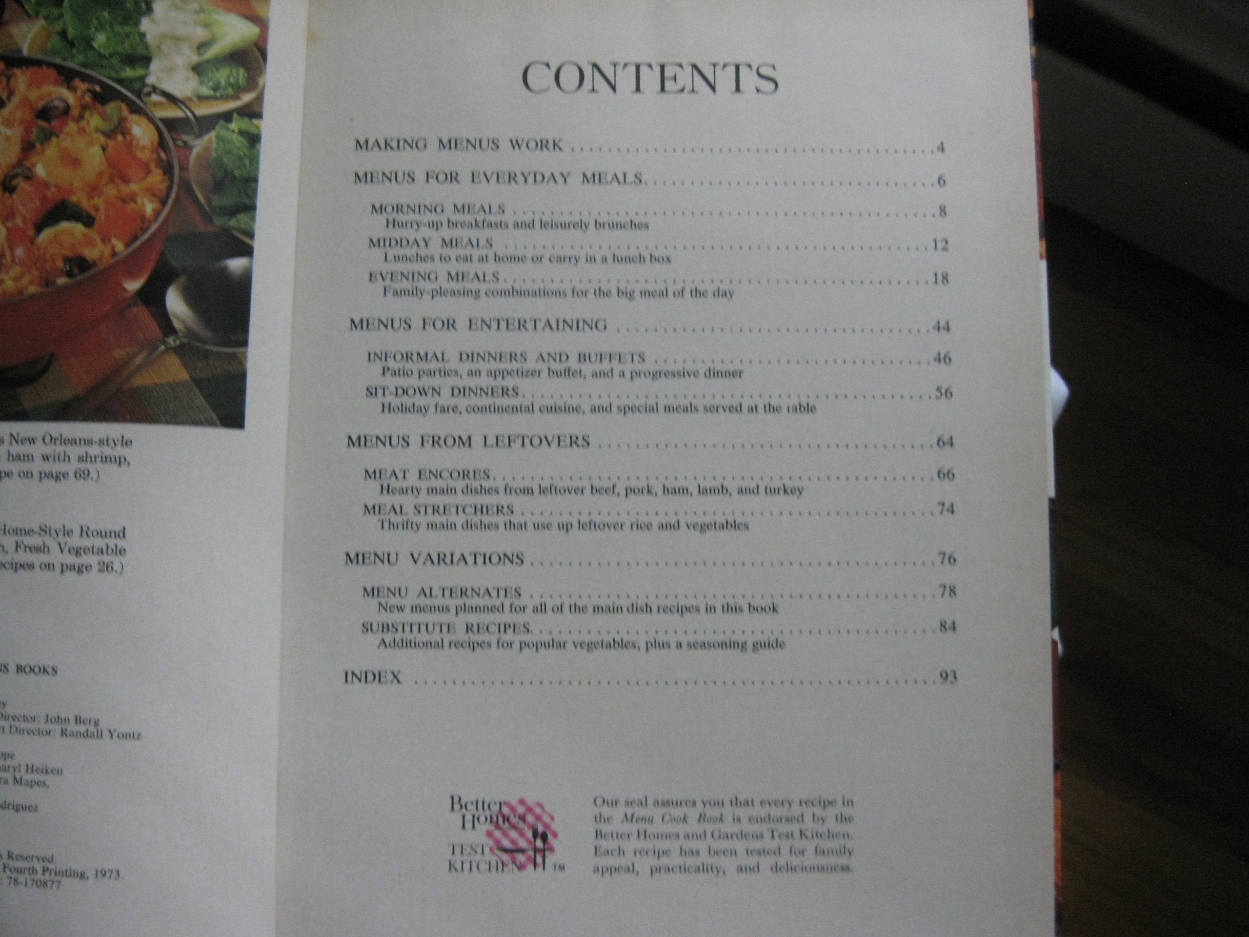 Better Homes and Gardens Home Canning Cook Book used book depot