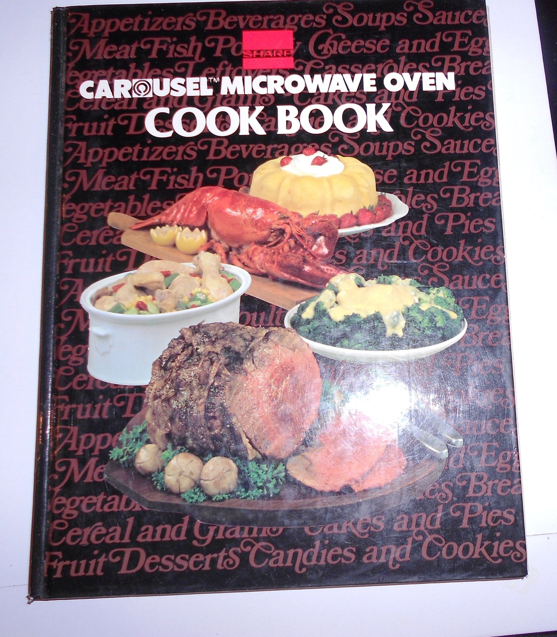 Sharp Carousel Microwave Oven Cookbook used book depot