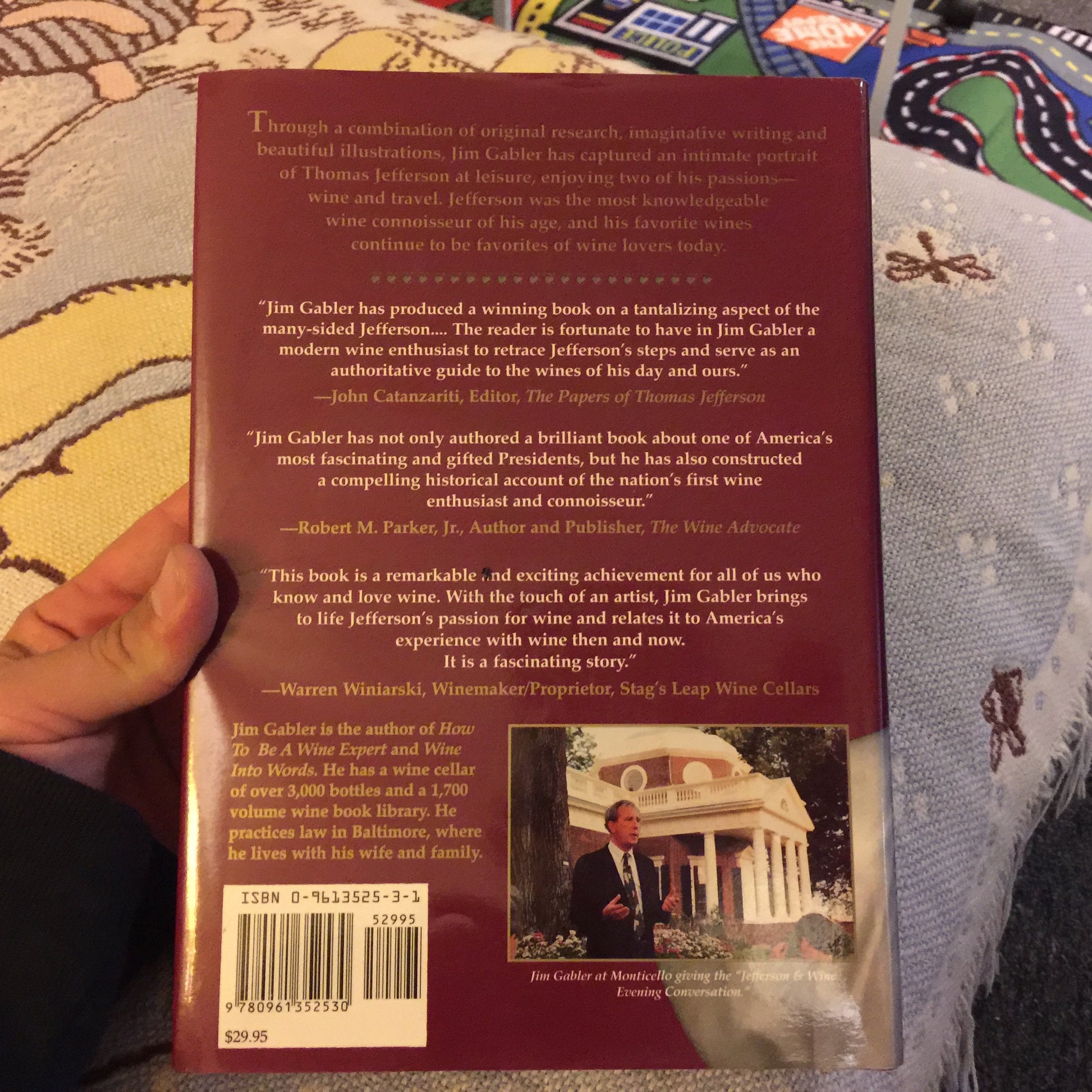 Passions : The Wines and Travels of Thomas Jefferson used book depot