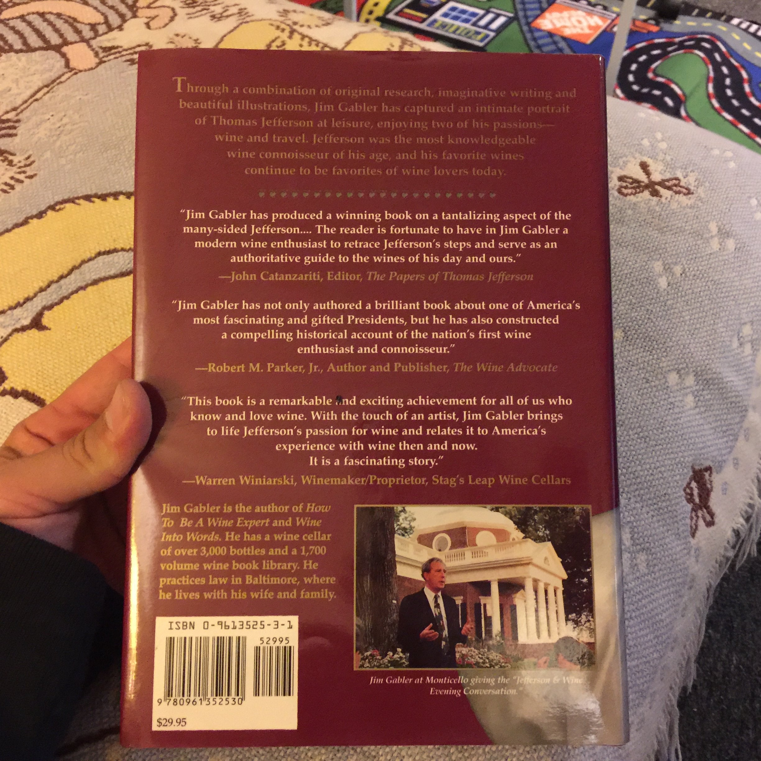 Passions : The Wines and Travels of Thomas Jefferson used book depot