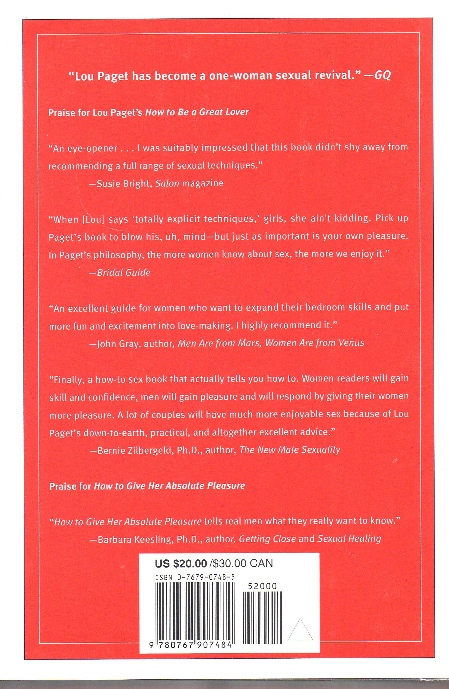 The Big O: How to Have Them, Give Them, and Keep Them Coming used book depot