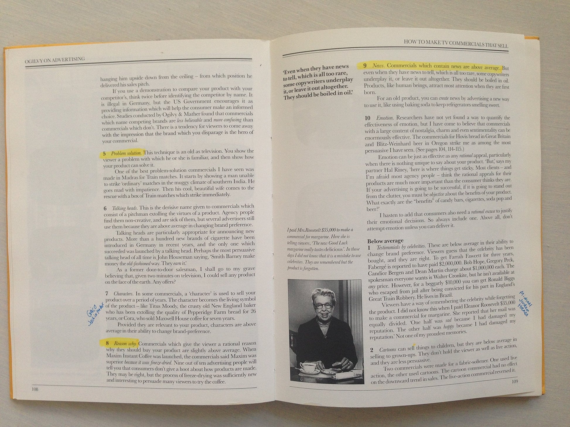 Ogilvy on Advertising used book depot