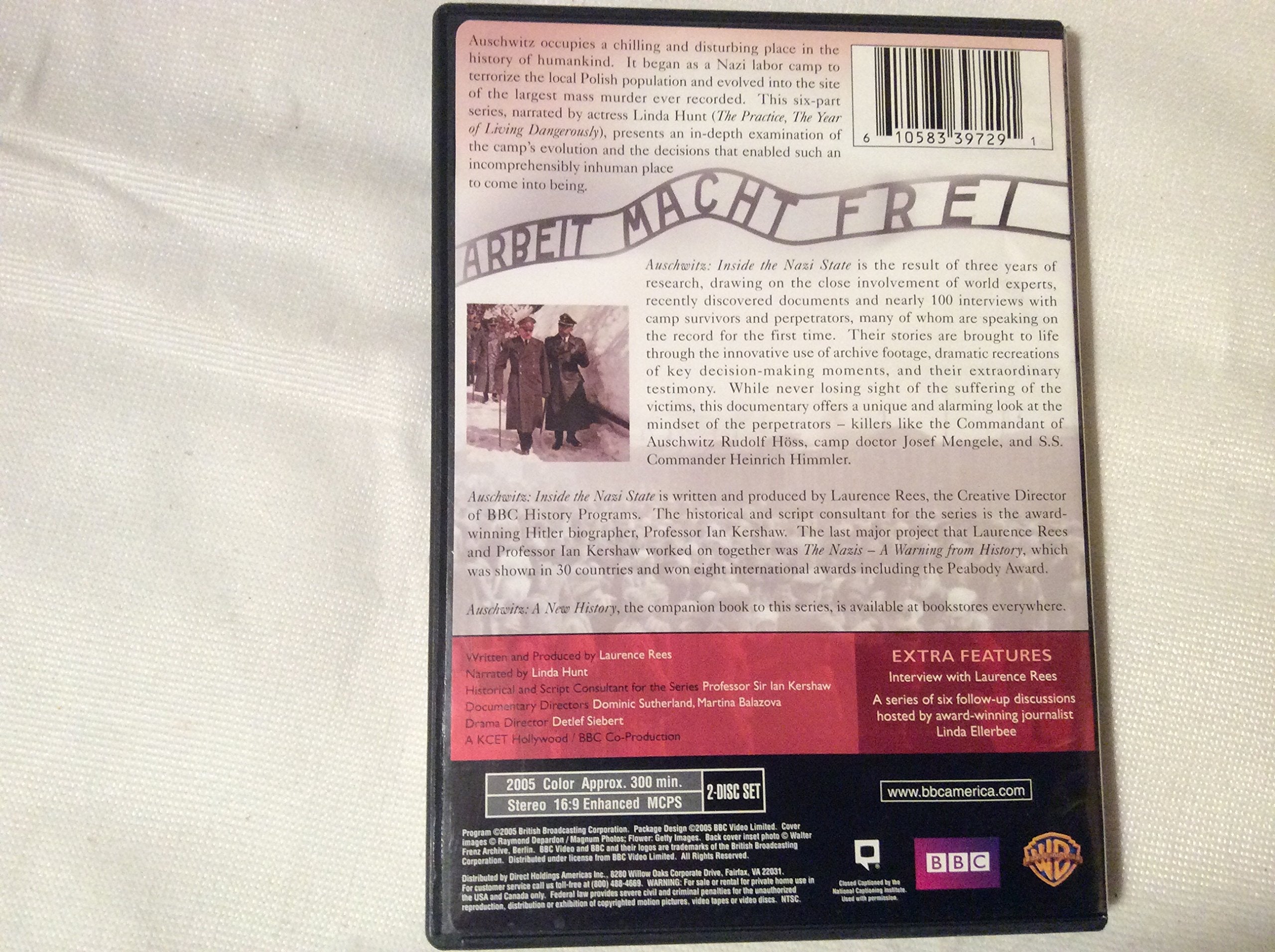 Auschwitz Inside the Nazi State (BBC) DVD 2005 used book depot