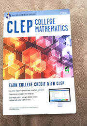 CLEP® College Mathematics Book + Online (CLEP Test Preparation) used book depot