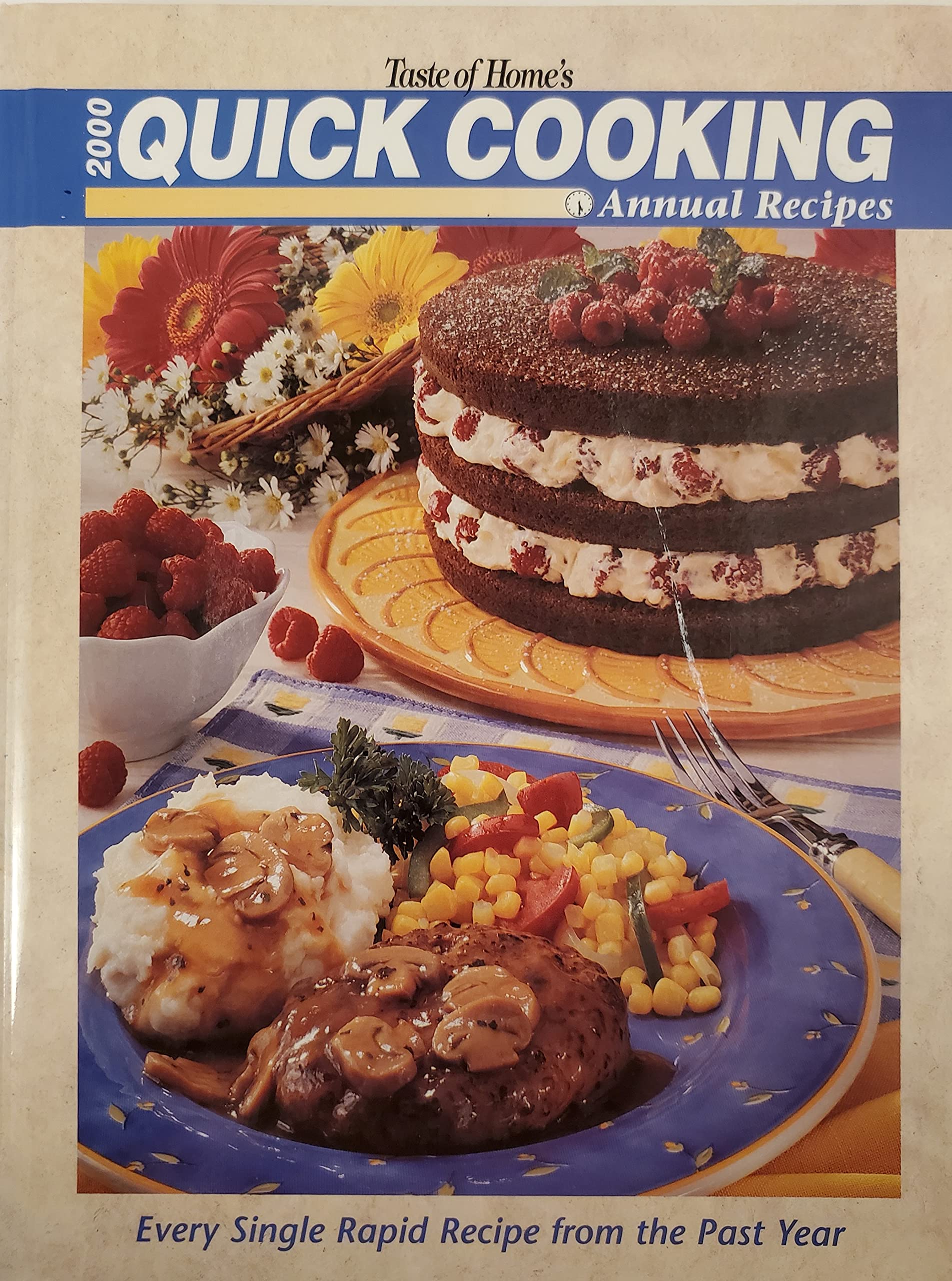 2000 Taste of Home's Quick Cooking Annual Recipes used book depot