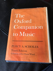 The Oxford Companion to Music used book depot