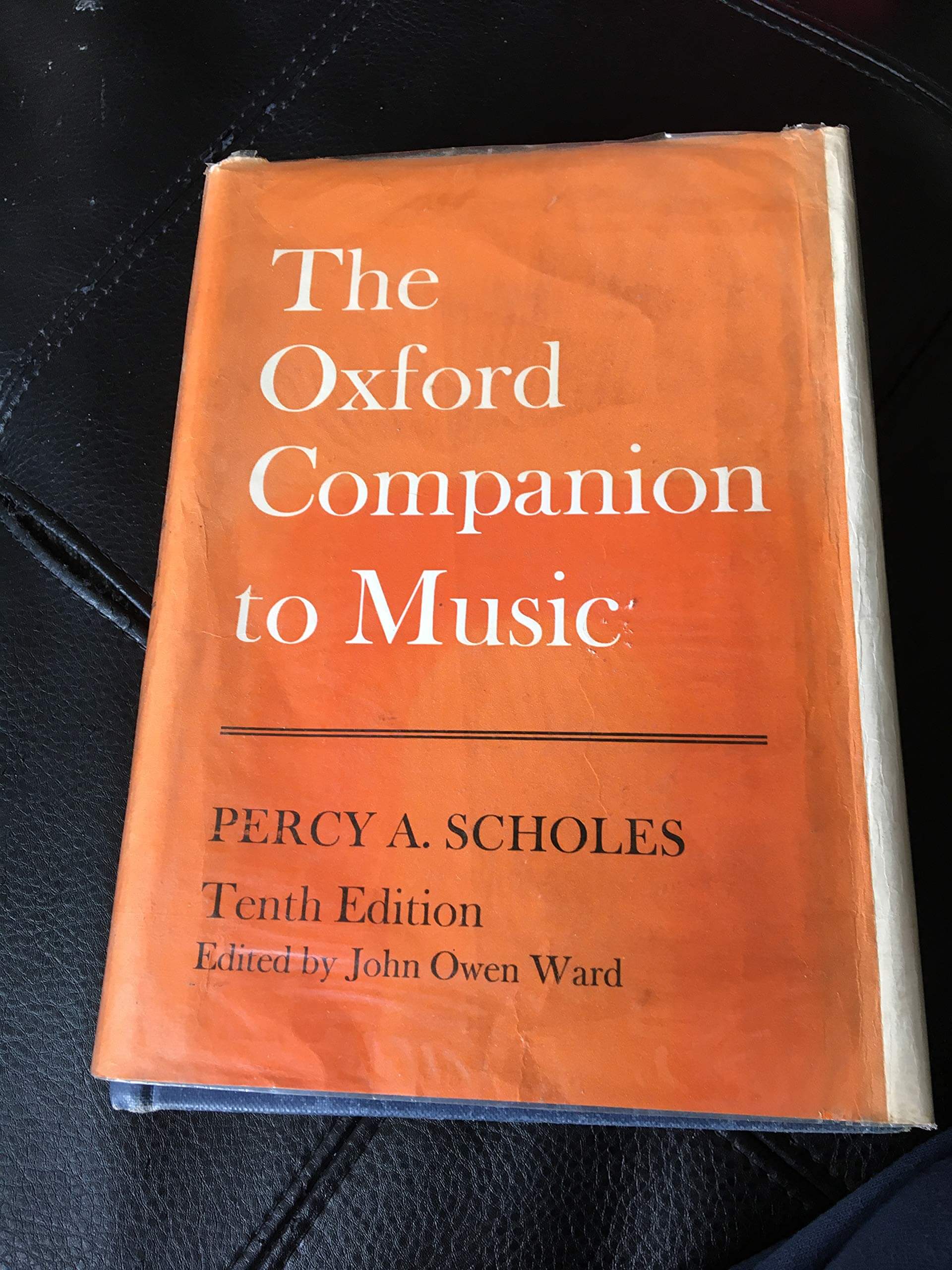 The Oxford Companion to Music used book depot