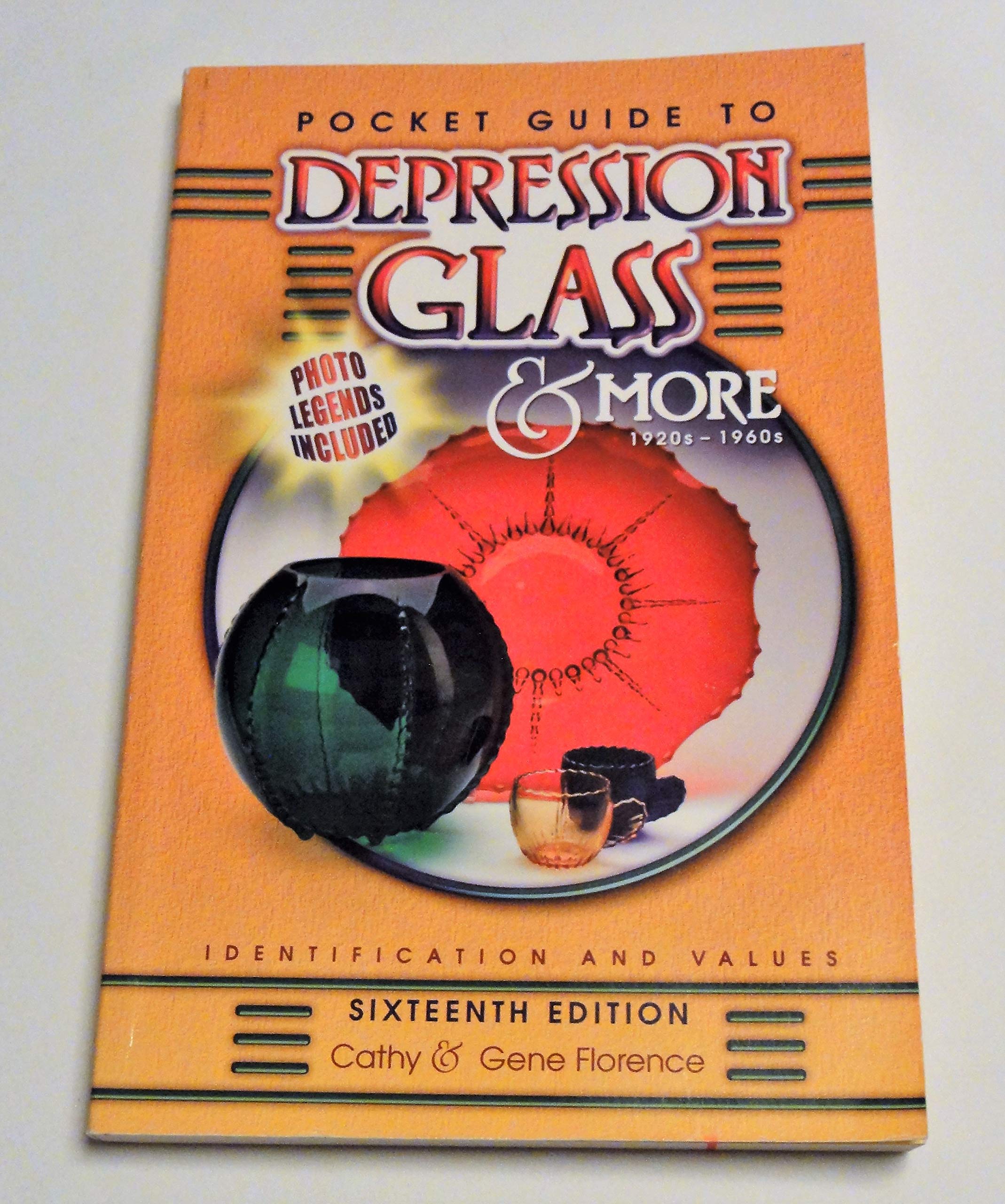 Pocket Guide to Depression Glass & More Sixteenth Edition used book depot