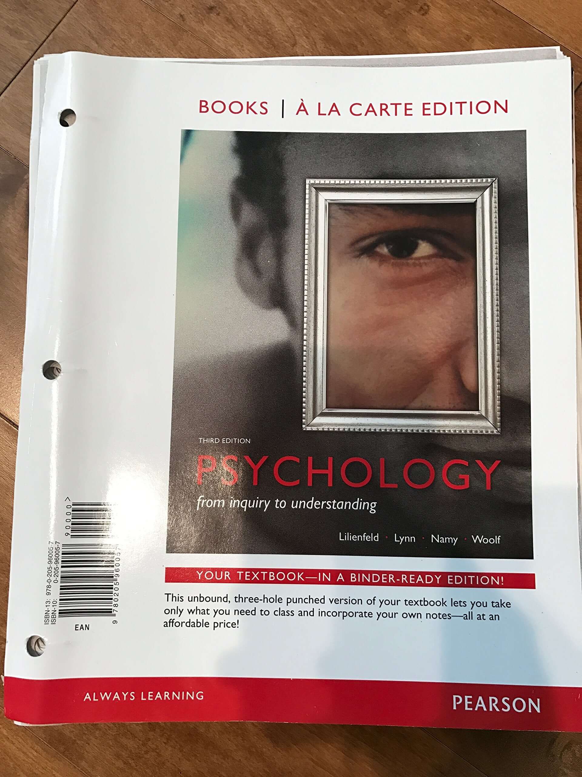 Psychology: From Inquiry to Understanding (paperback) (3rd Edition) used book depot