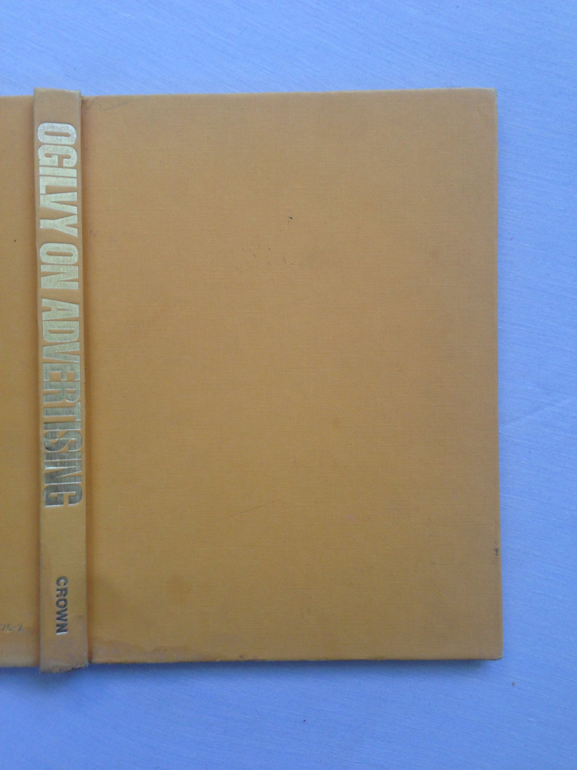 Ogilvy on Advertising used book depot