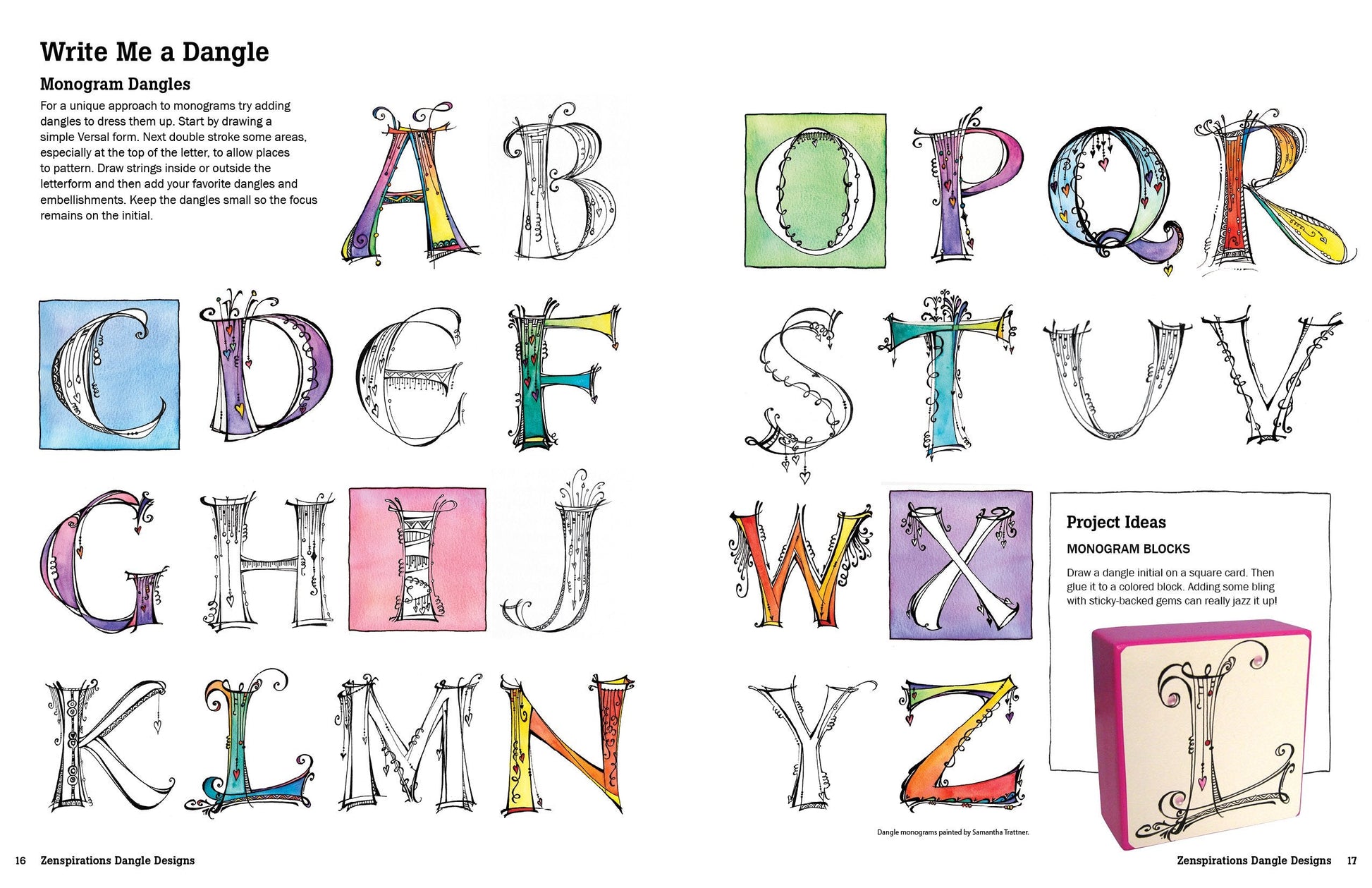 Zenspirations Dangle Designs used book depot