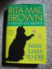 Nine Lives to Die (Mrs. Murphy) used book depot