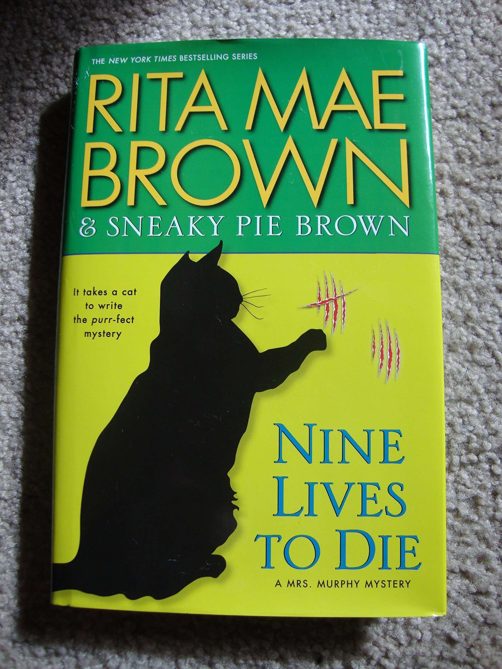 Nine Lives to Die (Mrs. Murphy) used book depot