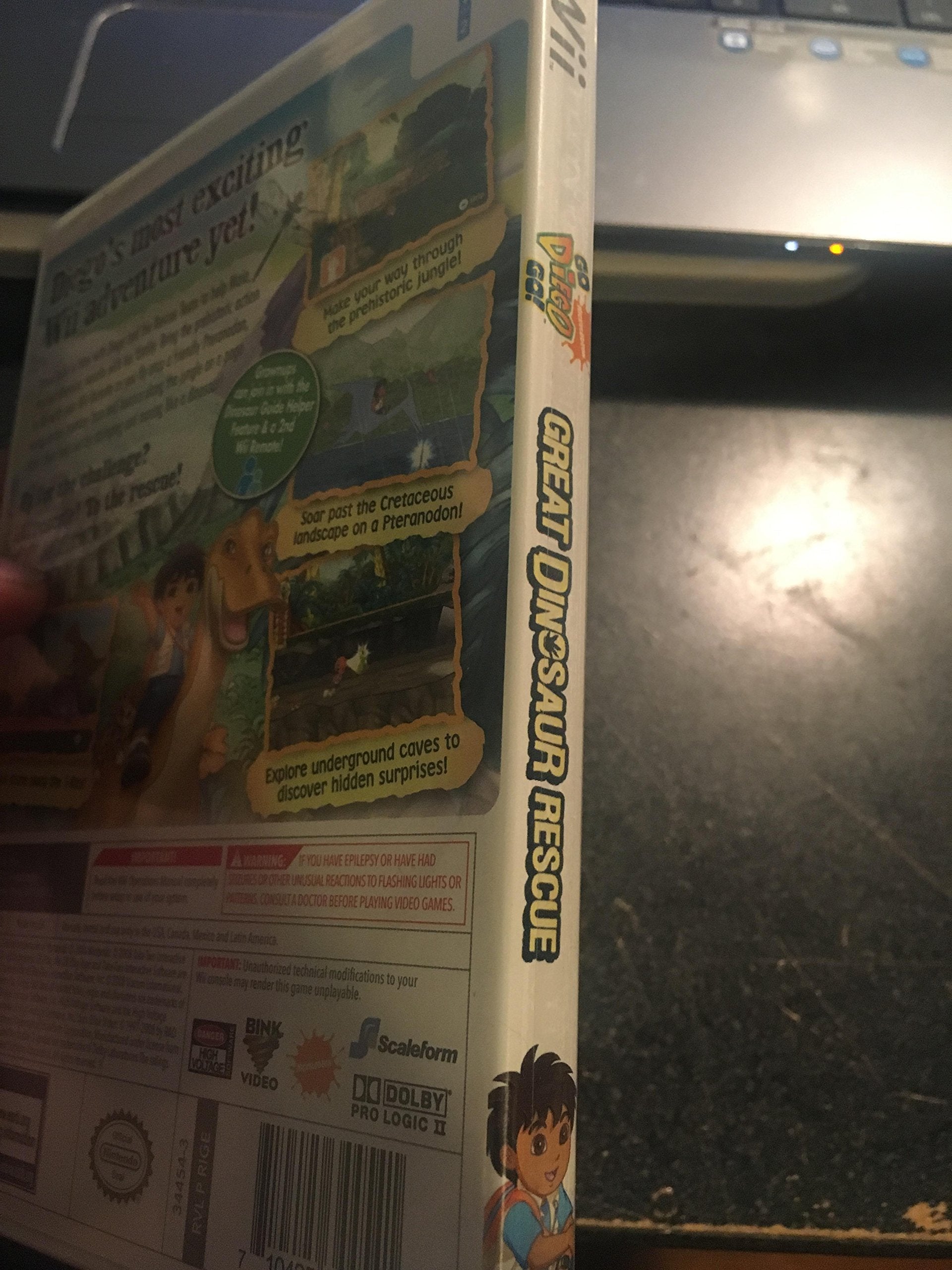 Go, Diego, Go!: Great Dinosaur Rescue - Nintendo Wii used book depot