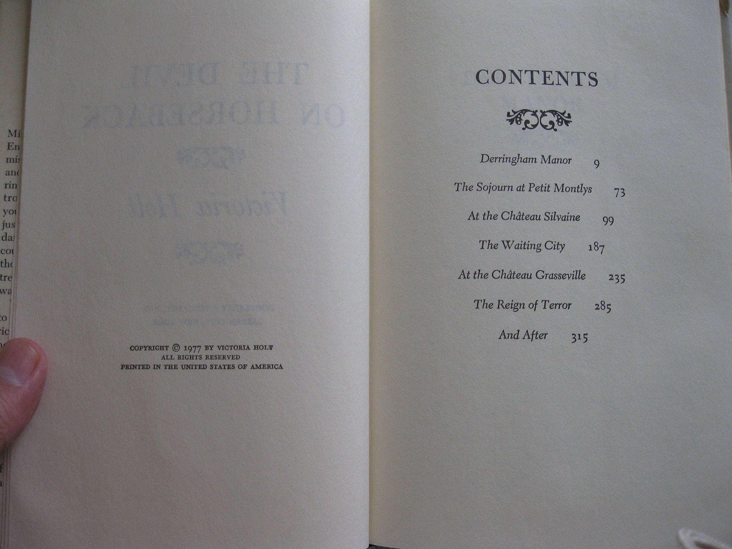 The Devil on Horseback used book depot