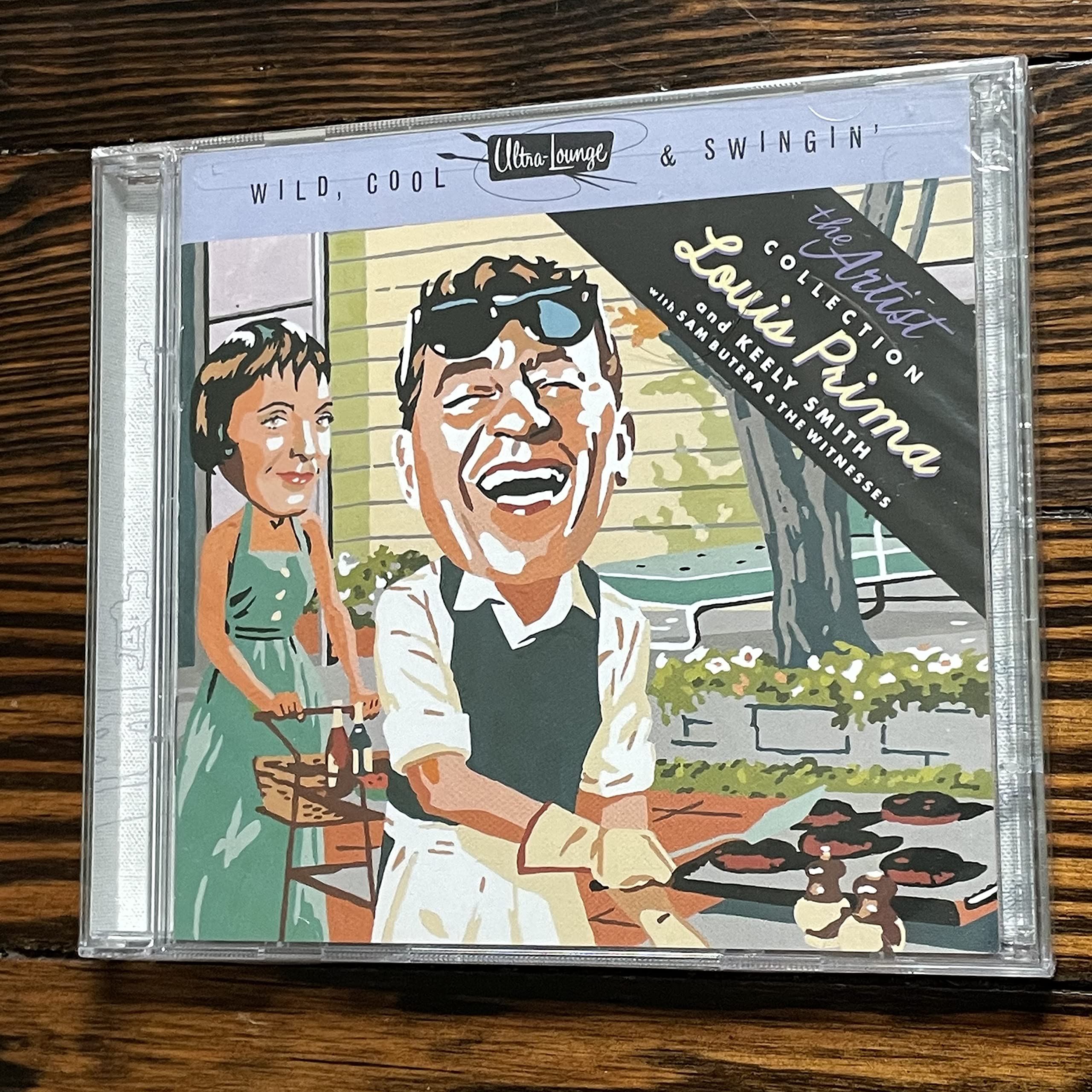 Ultra-Lounge: Wild Cool & Swingin' - Artist Series, Vol. 1: Louis Prima & Keely Smith used book depot
