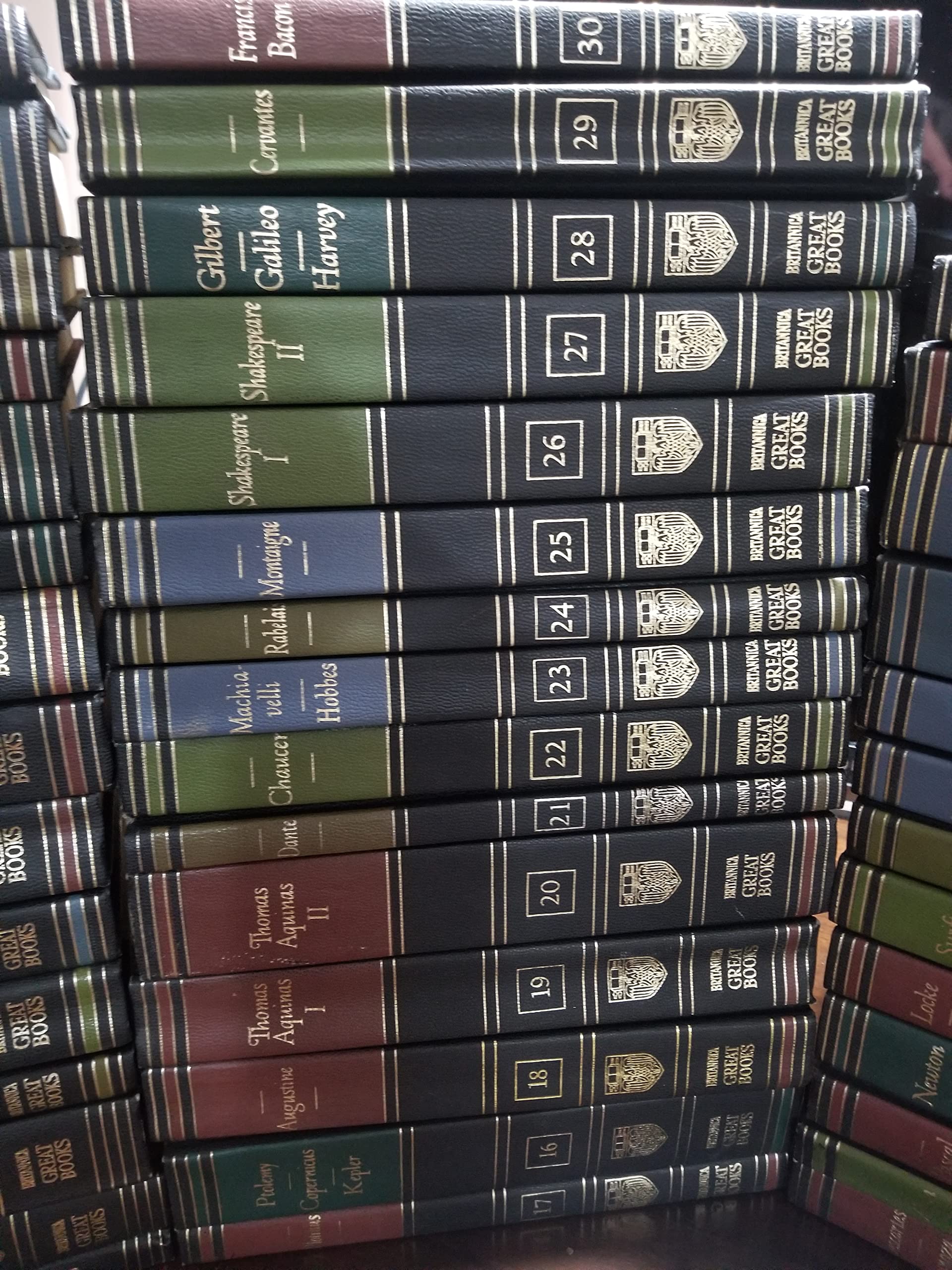Great Books of the Western World (54 Volume Set) (Britannica Great Books) used book depot