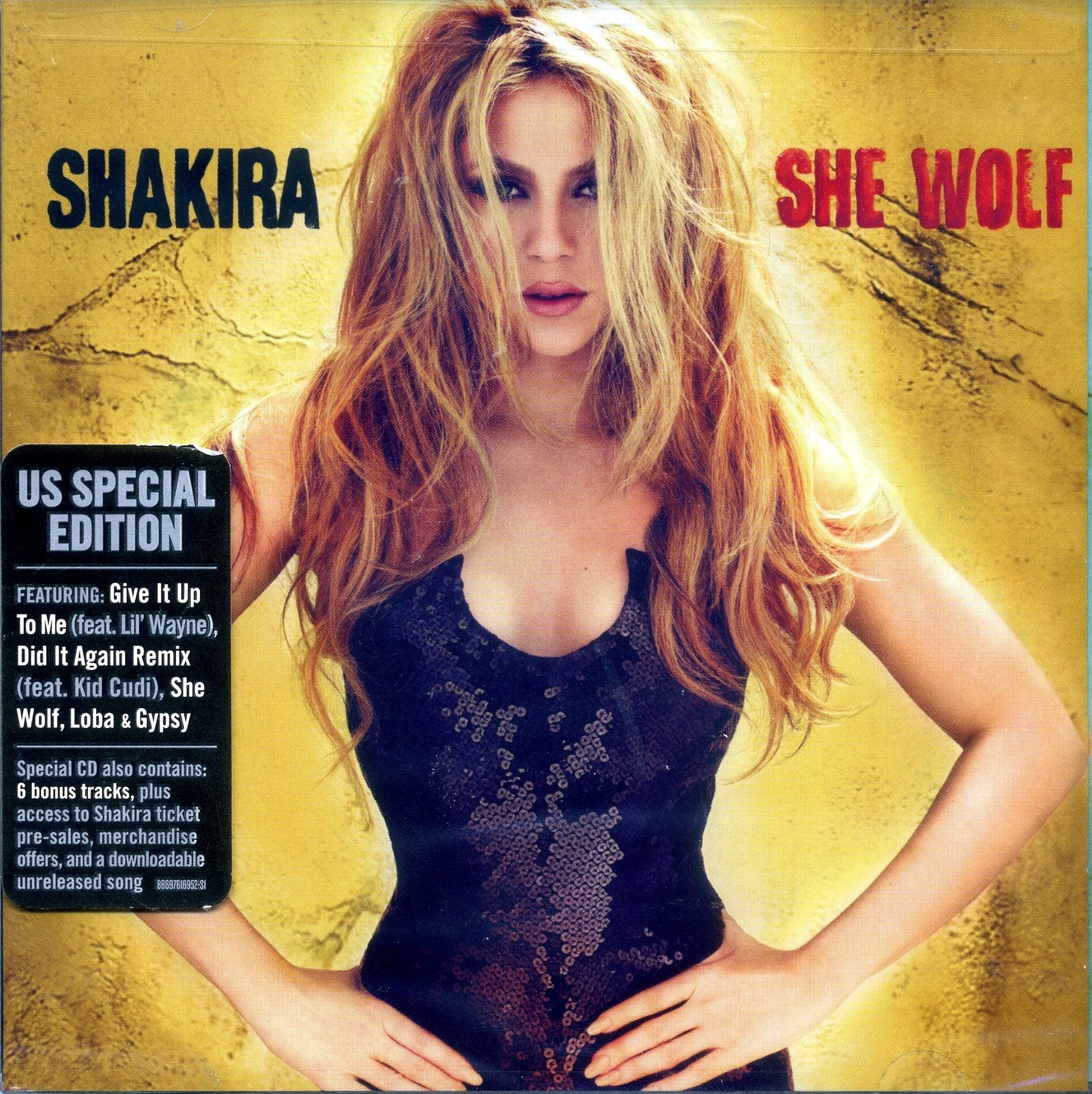 She Wolf: Deluxe Edition (CD & DVD) used book depot
