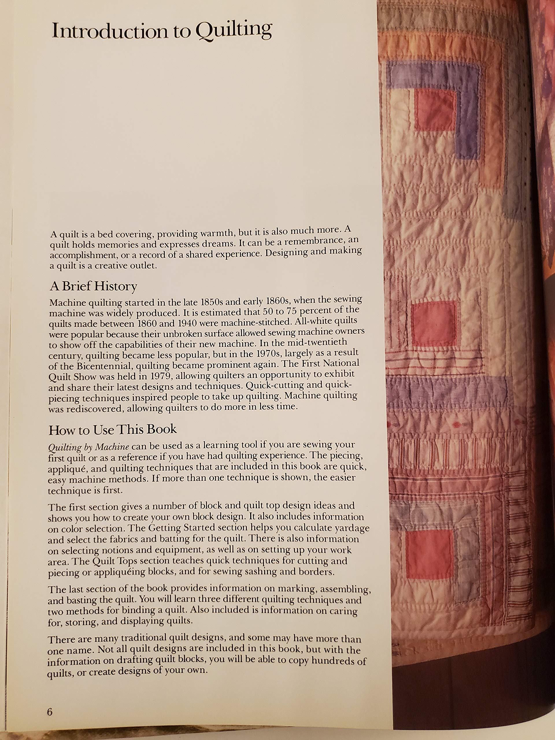 Quilting by Machine (Singer Sewing Reference Library) used book depot