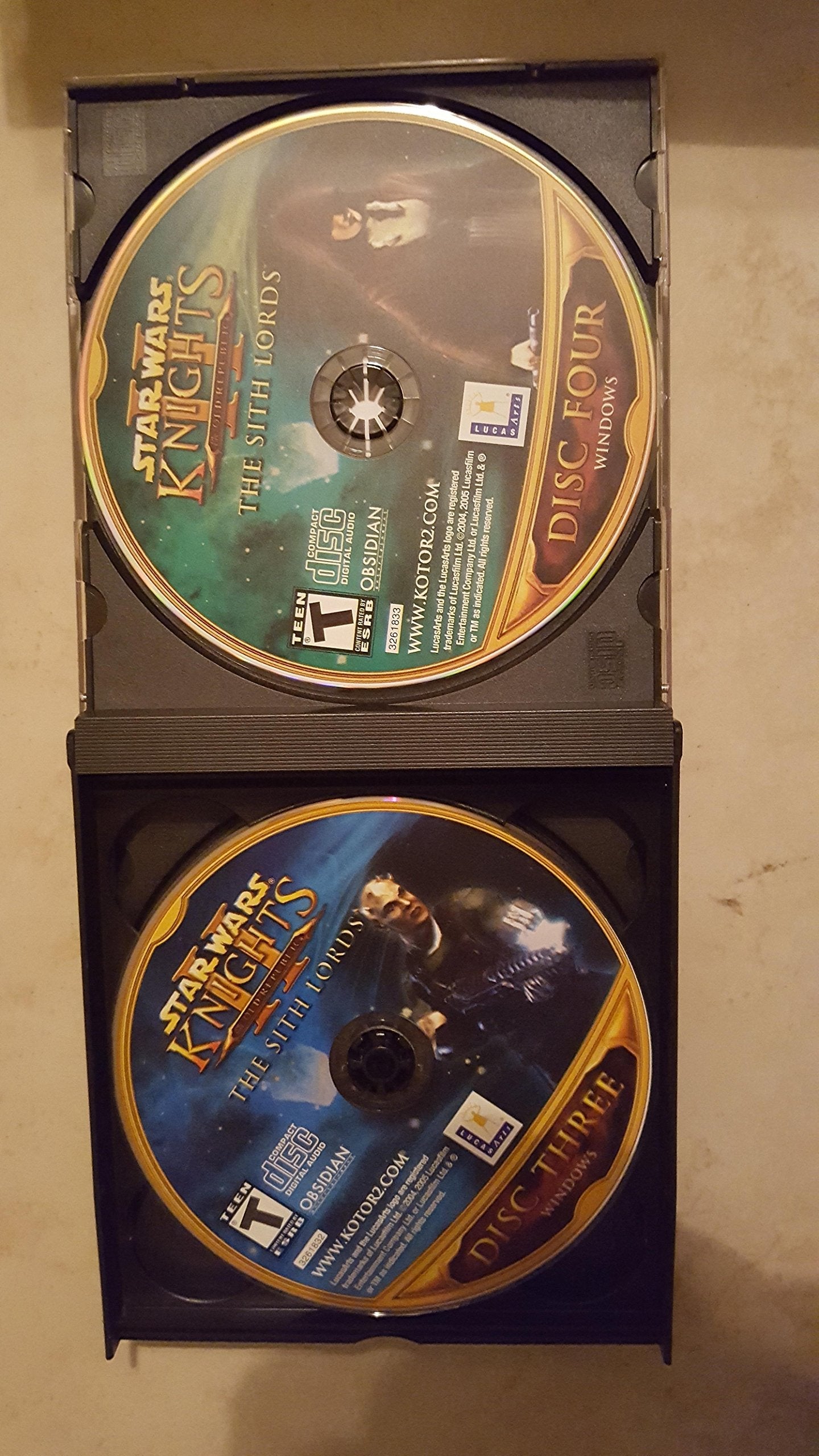 Star Wars Knights of the Old Republic II: The Sith Lords used book depot